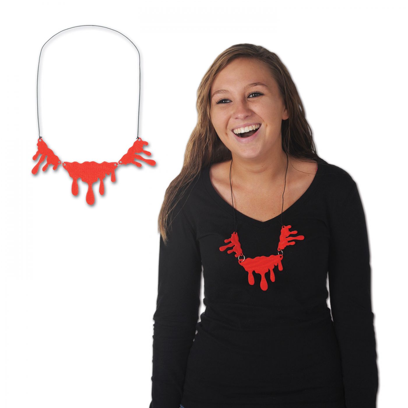 Dripping Blood Necklace image
