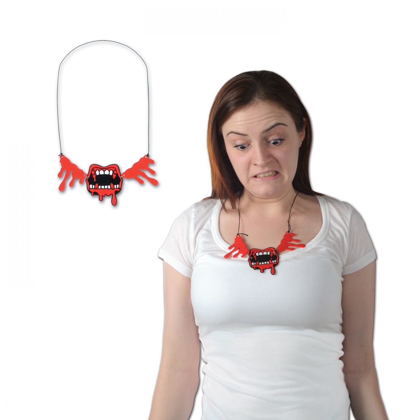 Bloody Fangs Necklace image