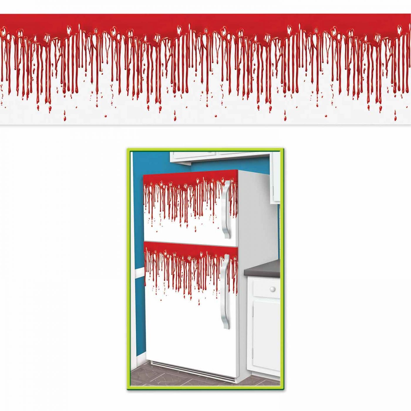 Dripping Blood Fridge Border (12) image