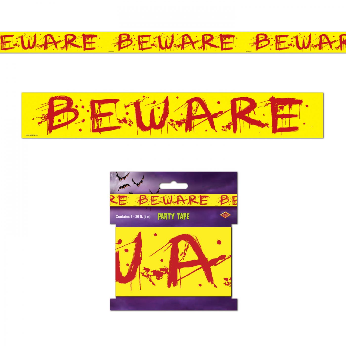 Beware Party Tape image
