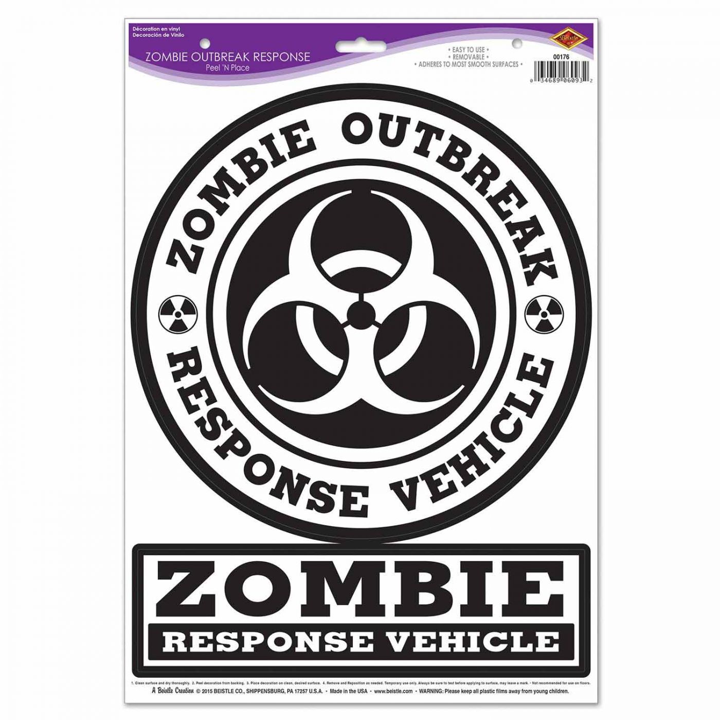 Zombie Outbreak Response Peel 'N Place (12) image