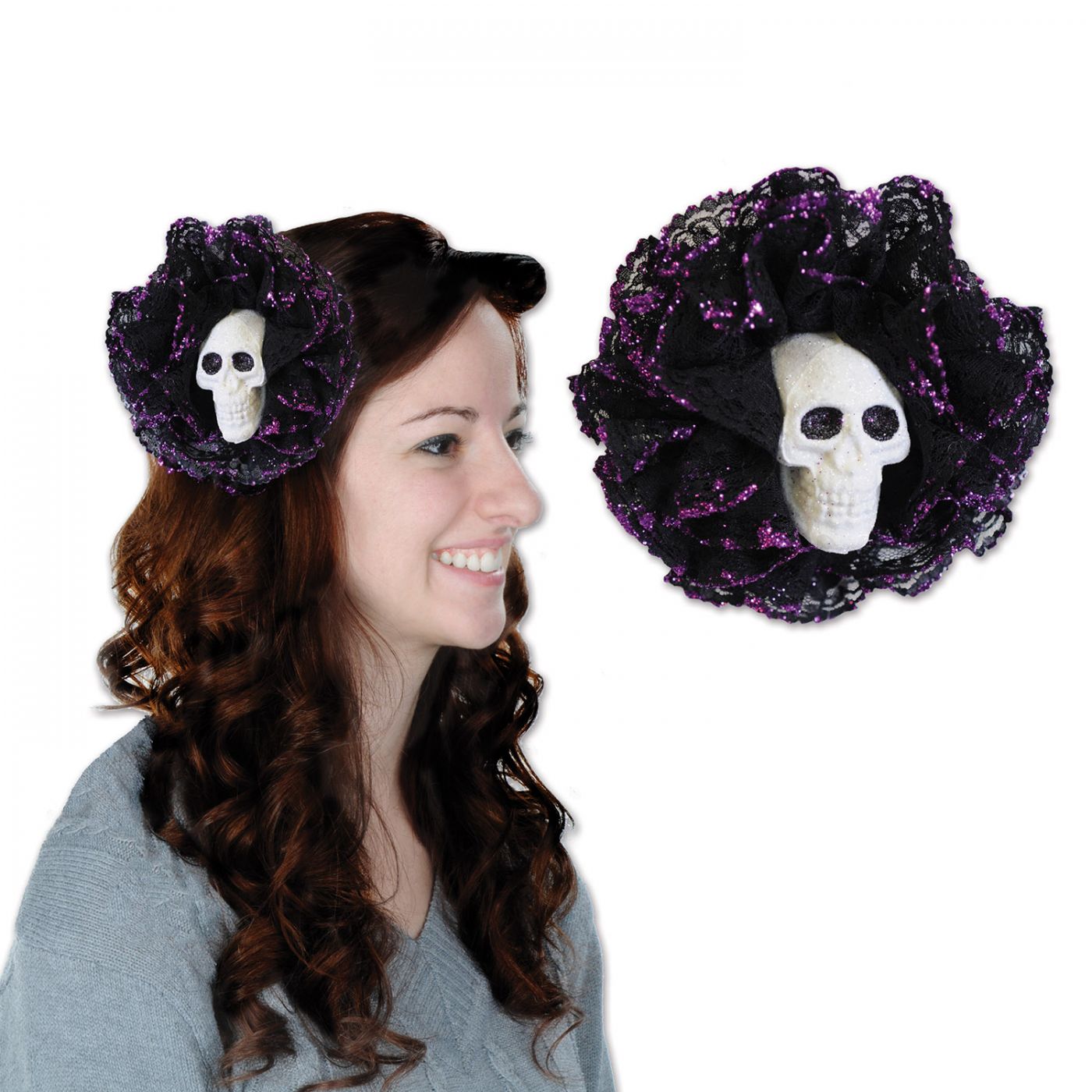 Skull Hair Clip (12) image