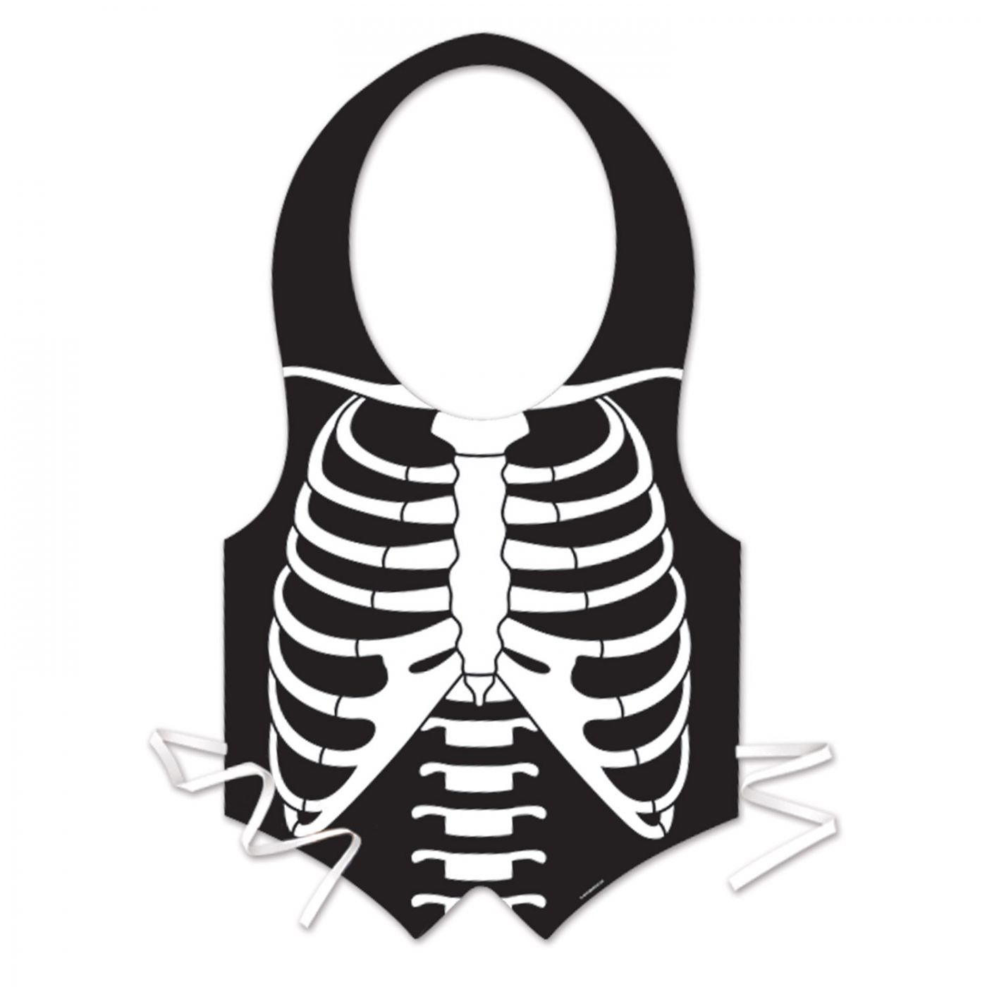Plastic Skeleton Rib Cage Vest (24) image