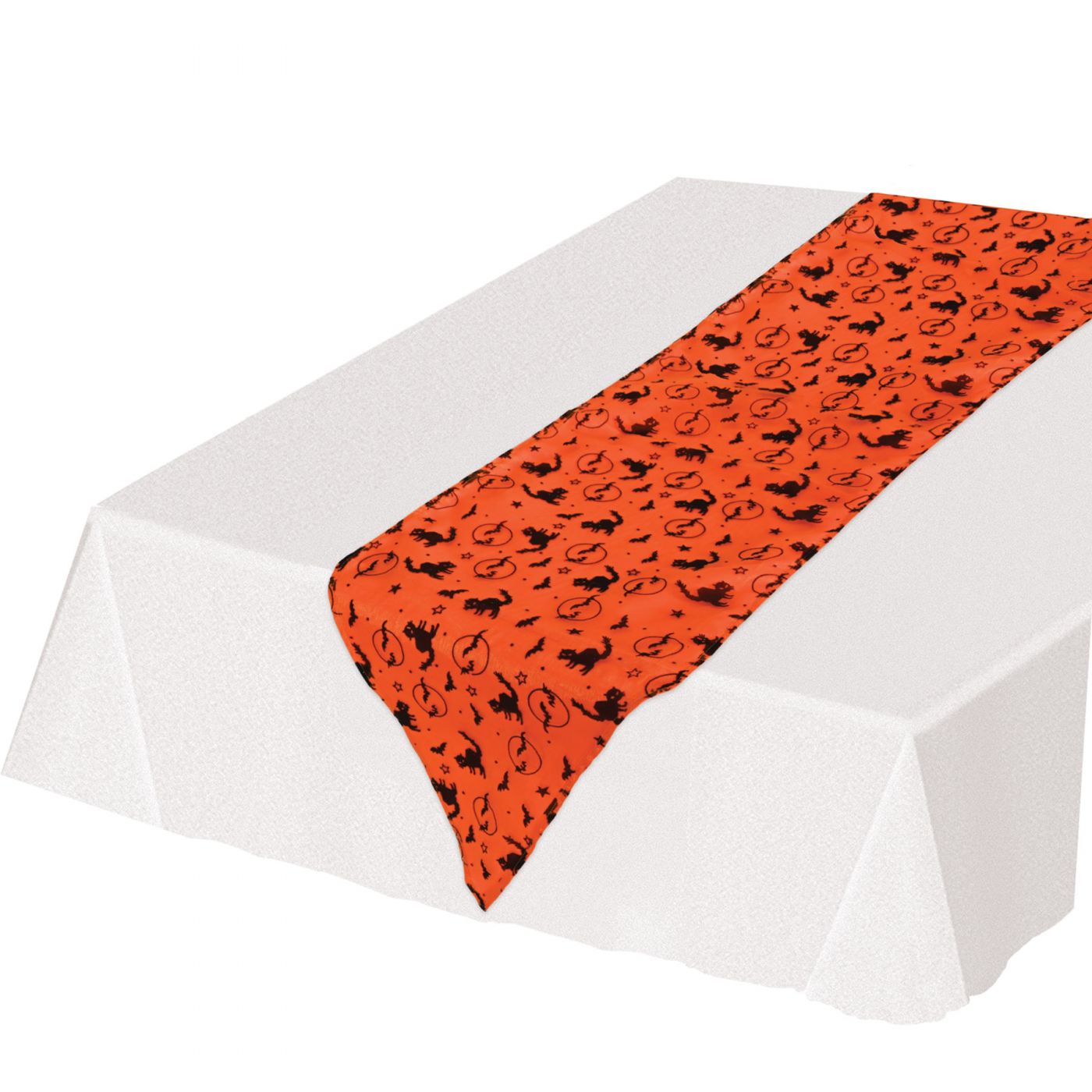 Halloween Fabric Table Runner (12) image