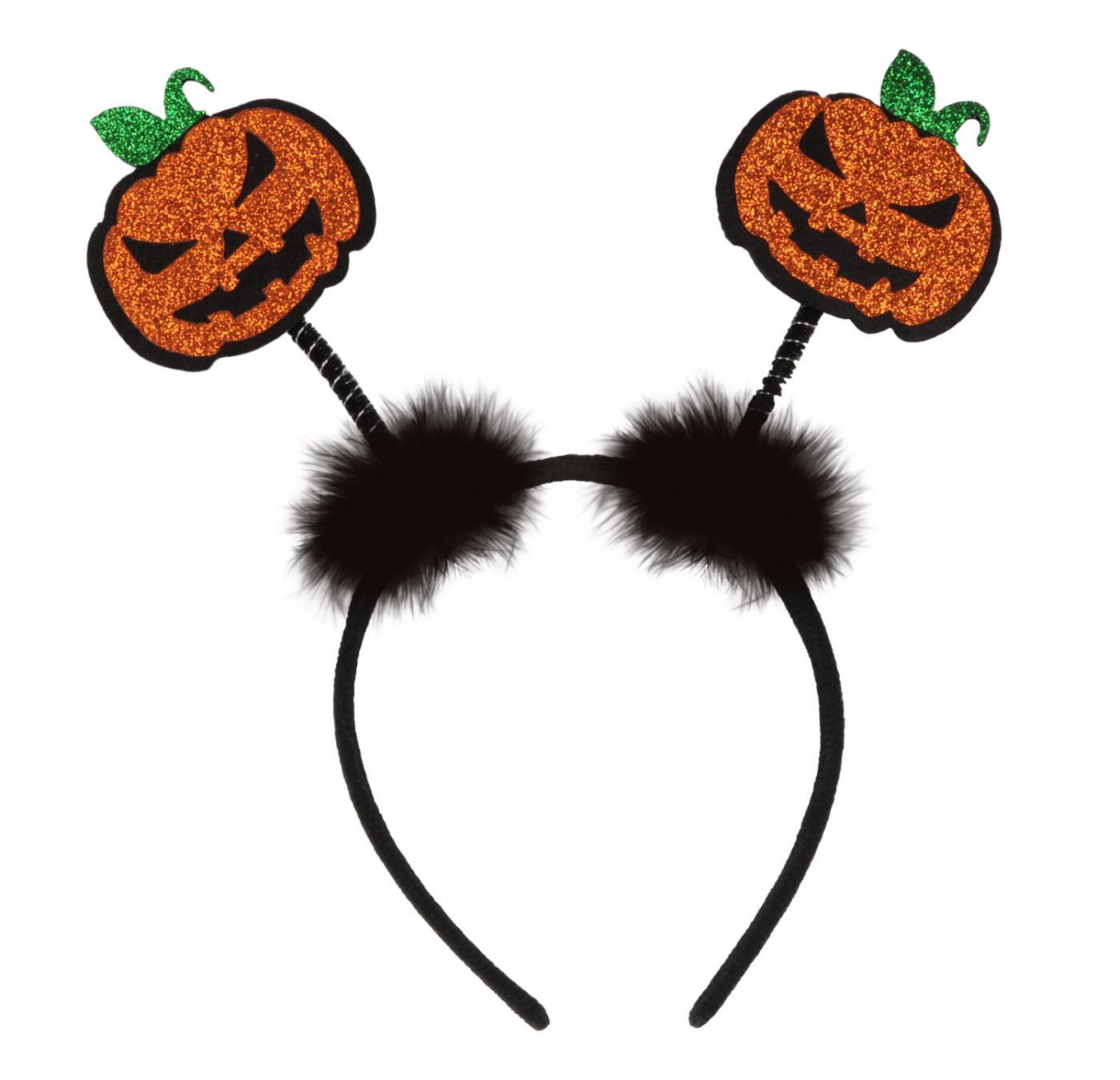 Glittered Jack-o-Lantern Boppers (12) image