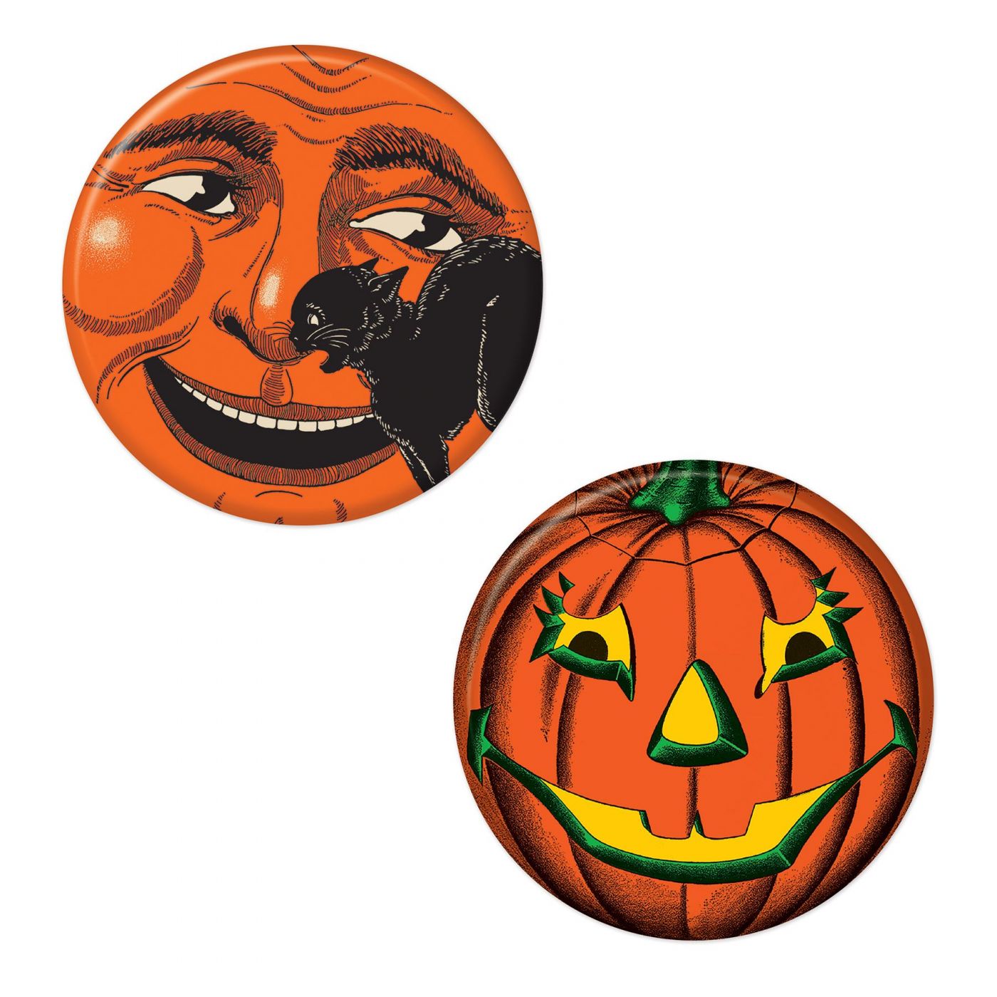 Vintage Halloween Buttons (12) image