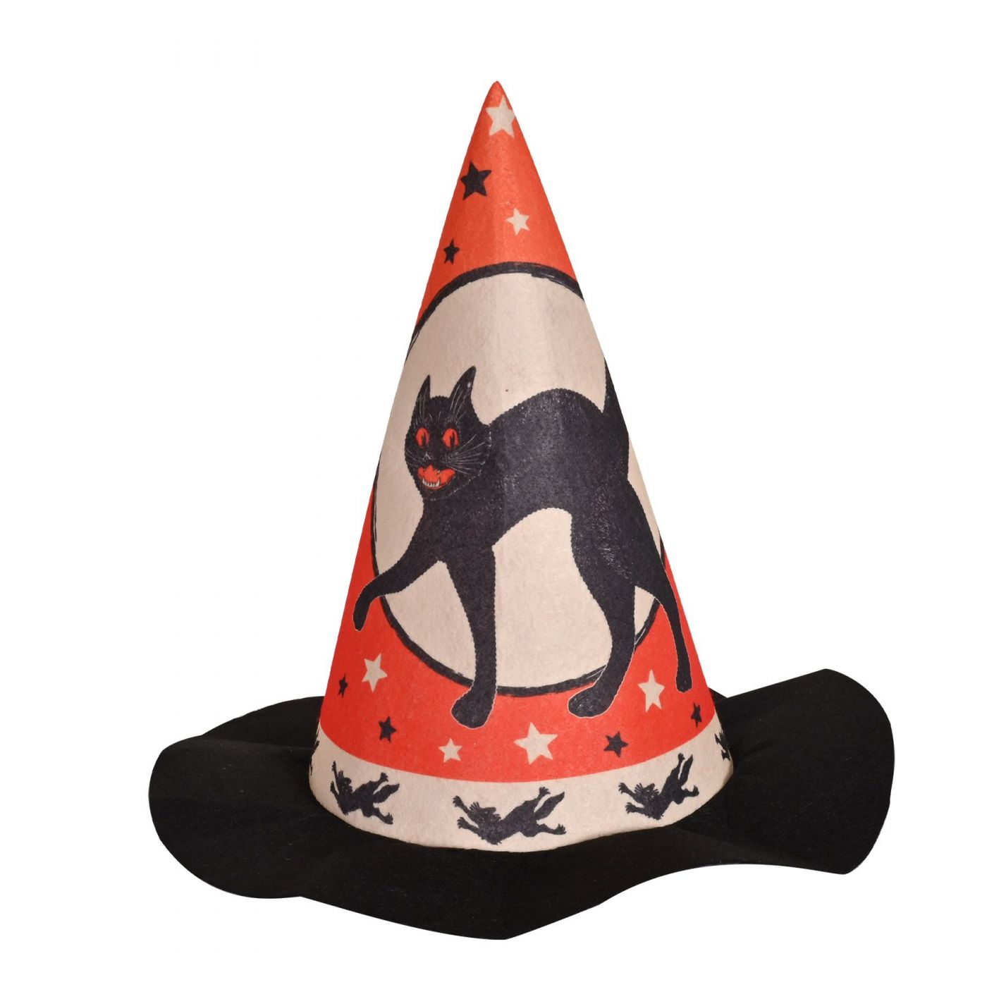 Vintage Halloween Felt Witch Hat (12) image