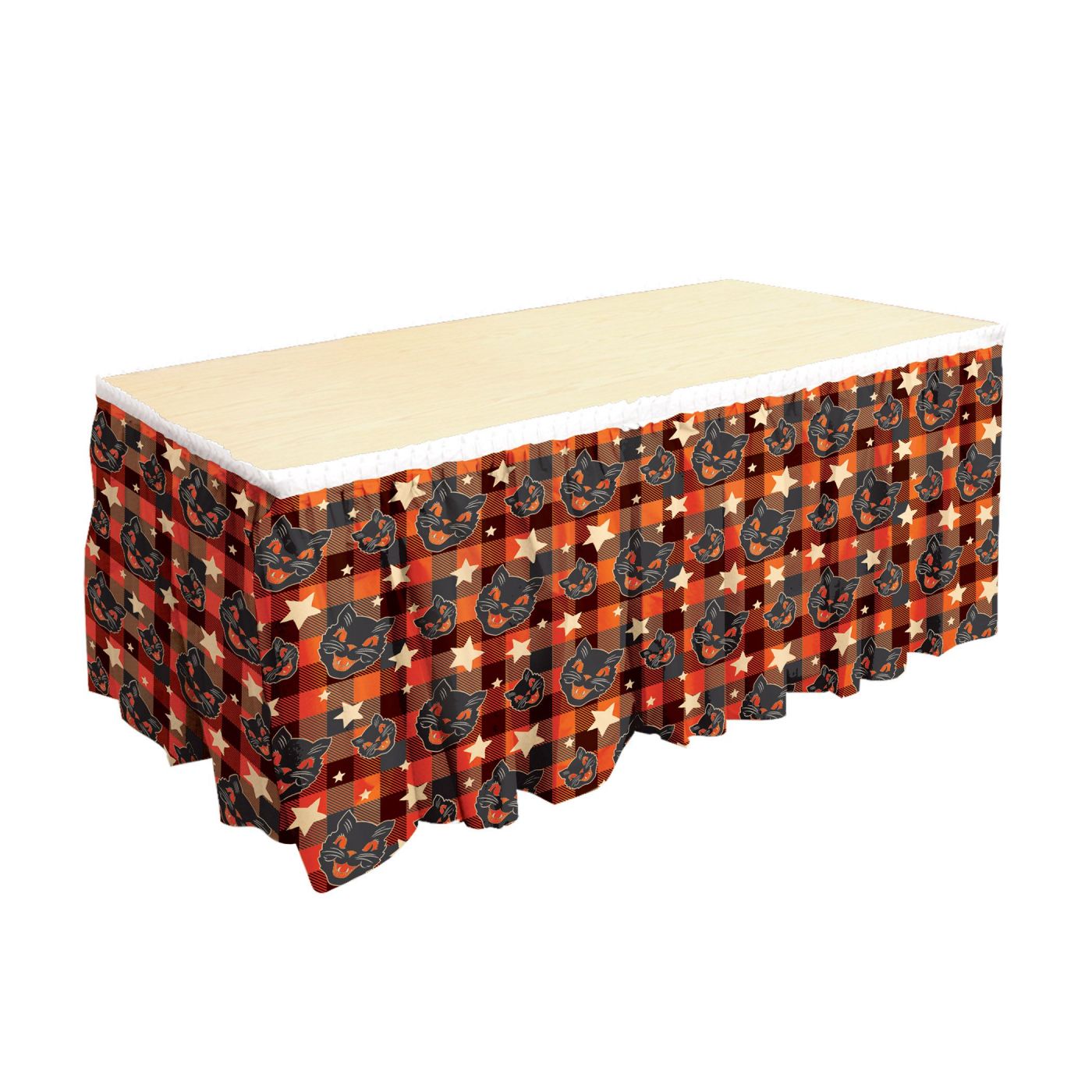 Vintage Halloween Table Skirting (6) image