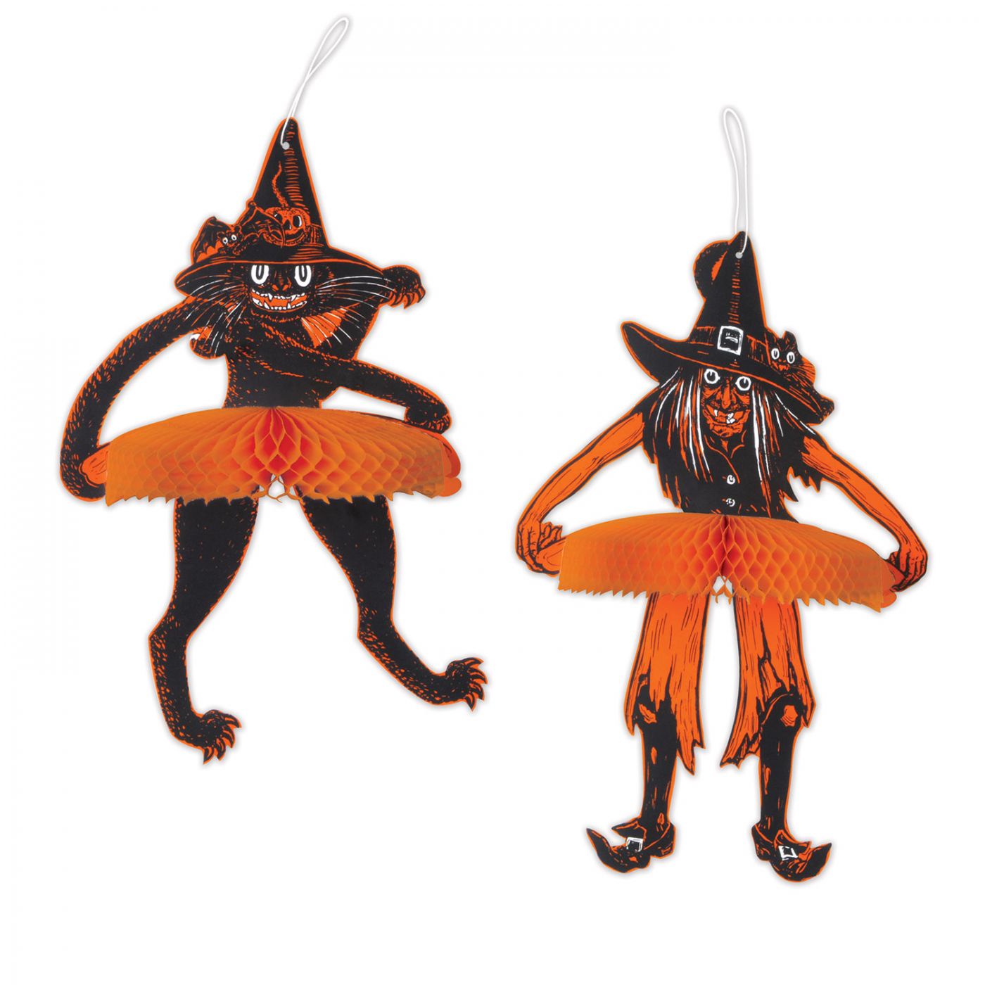 Vintage Halloween Tango Witch & Cat (12) image
