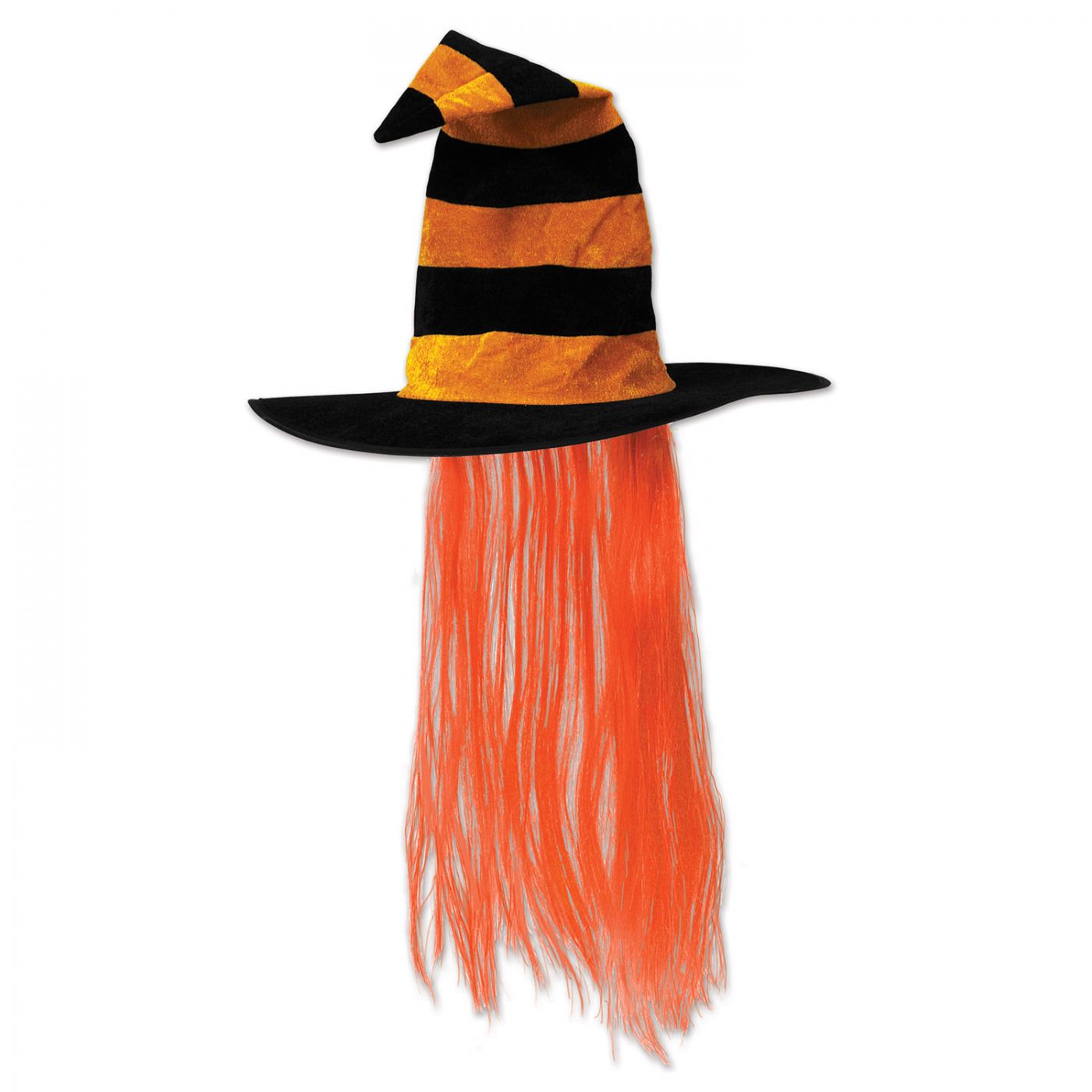 Witch Hat w/Hair (6) image