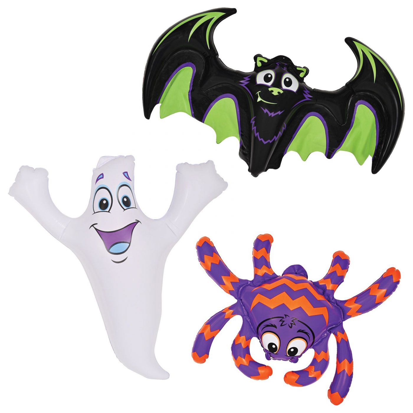Inflatable Bat,Ghost & Spider (12) image