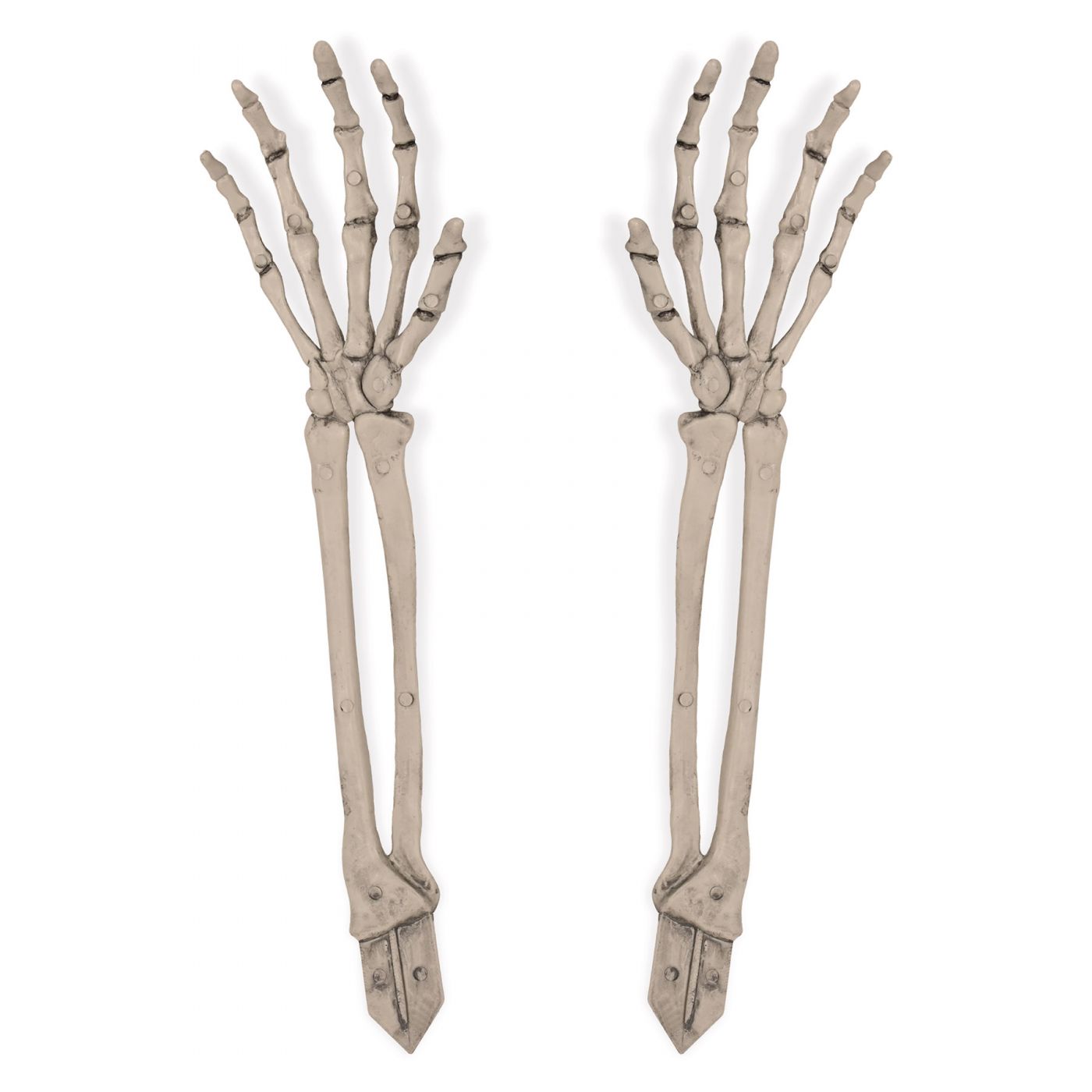 Plastic Skeleton Hand Yard Stakes (12) image