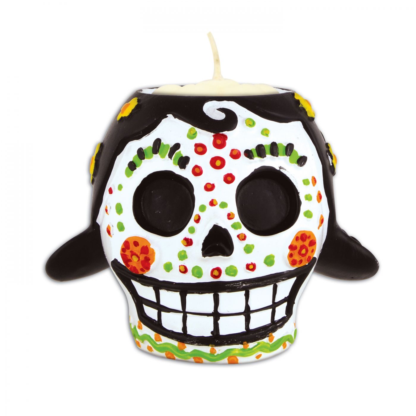 Day of the Dead Female Tea Light Holder (6) image