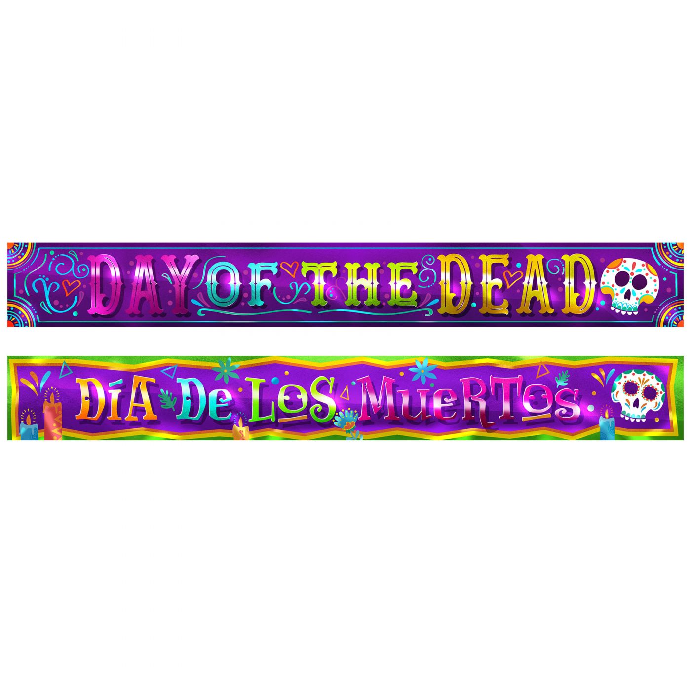 Day of the Day Metallic Banner Set (12) image