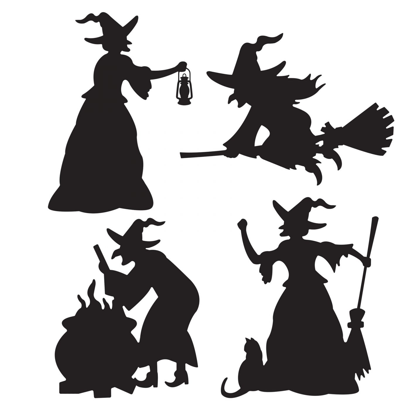 Witch Silhouettes (12) image