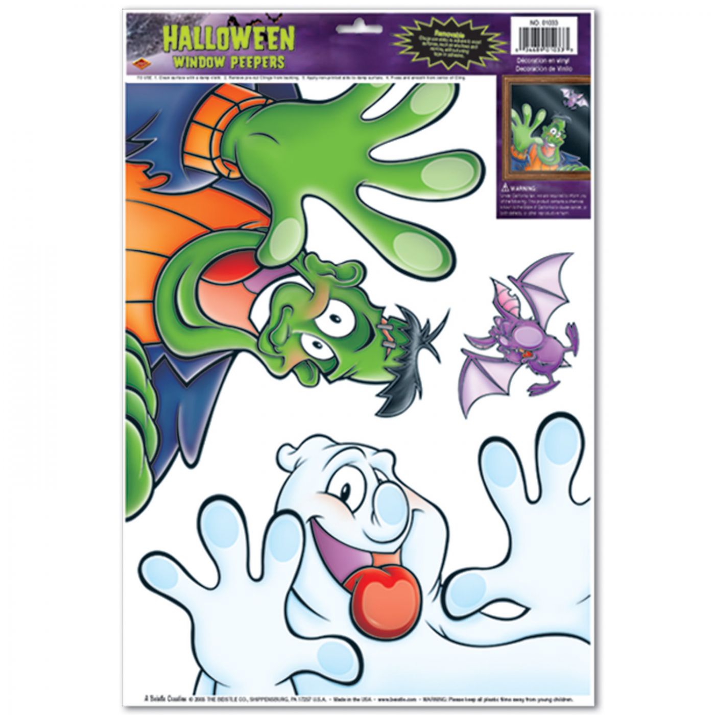Halloween Peeper Clings (12) image