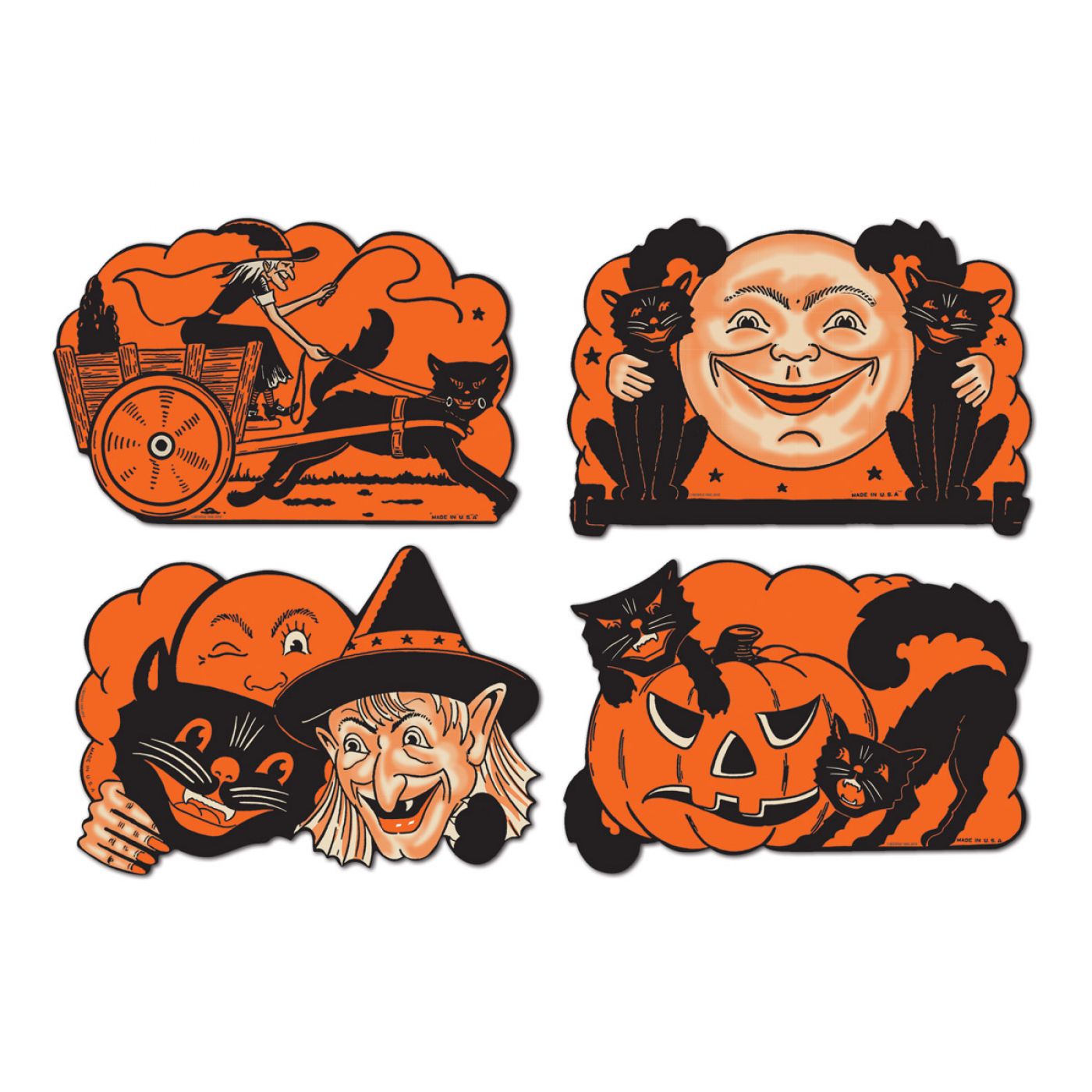 Vintage Halloween Cutouts (12) image