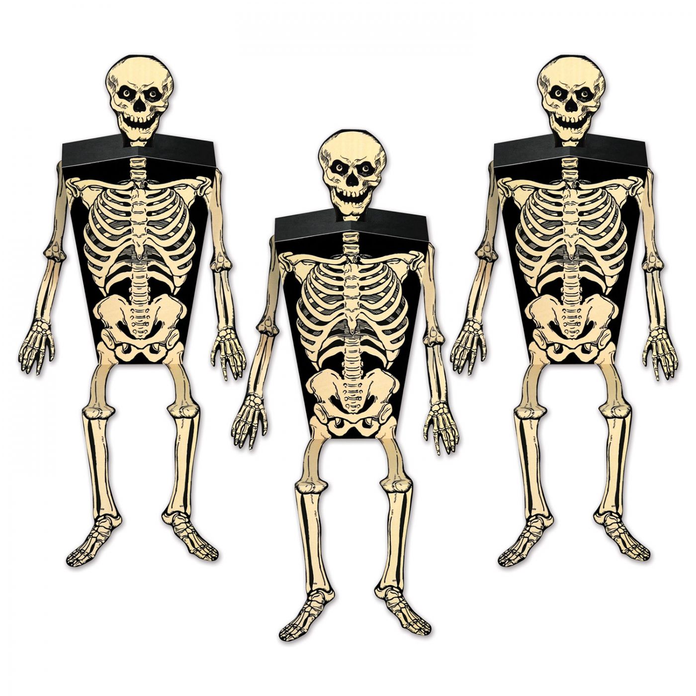 Skeleton Favor Boxes (12) image