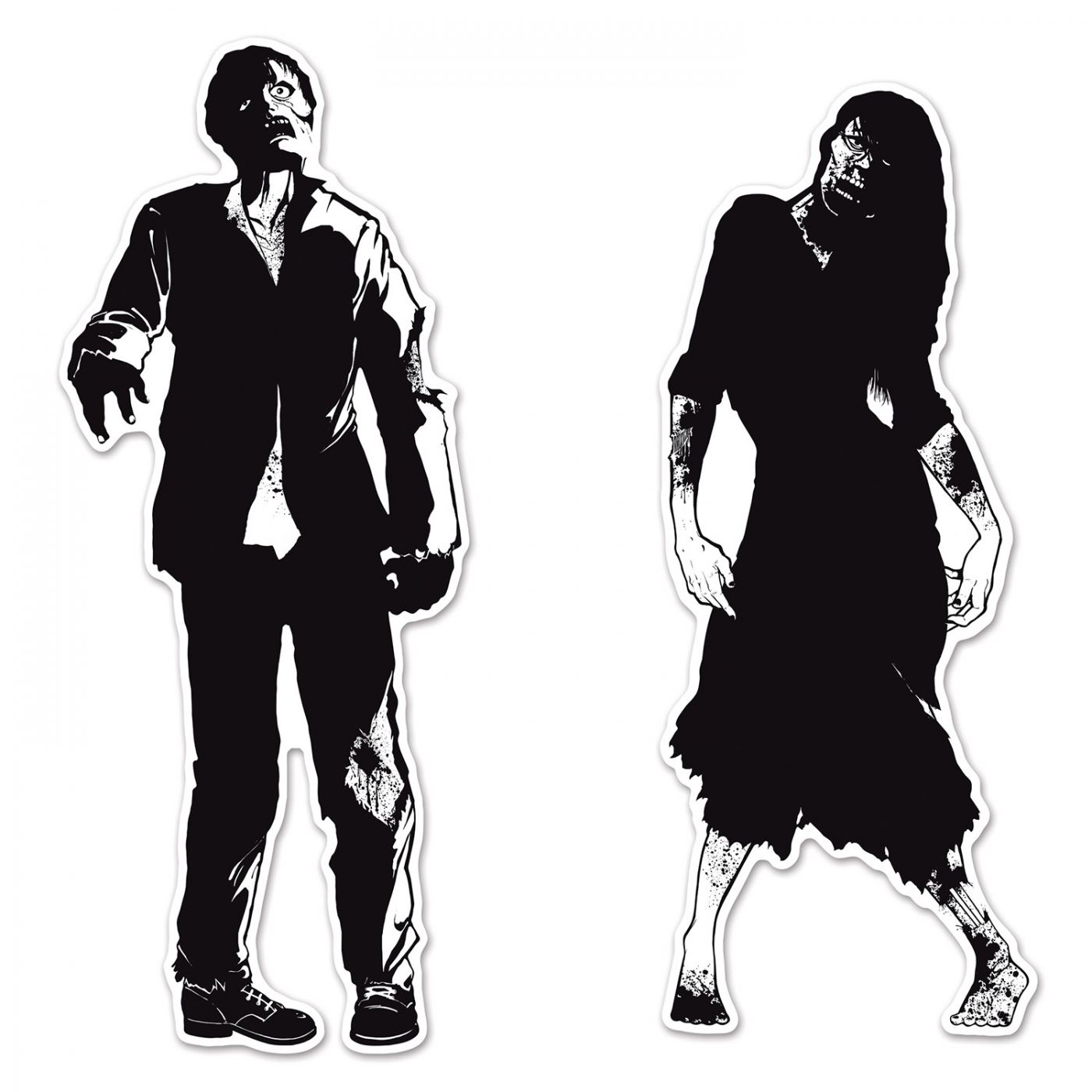 Zombie Silhouettes (12) image
