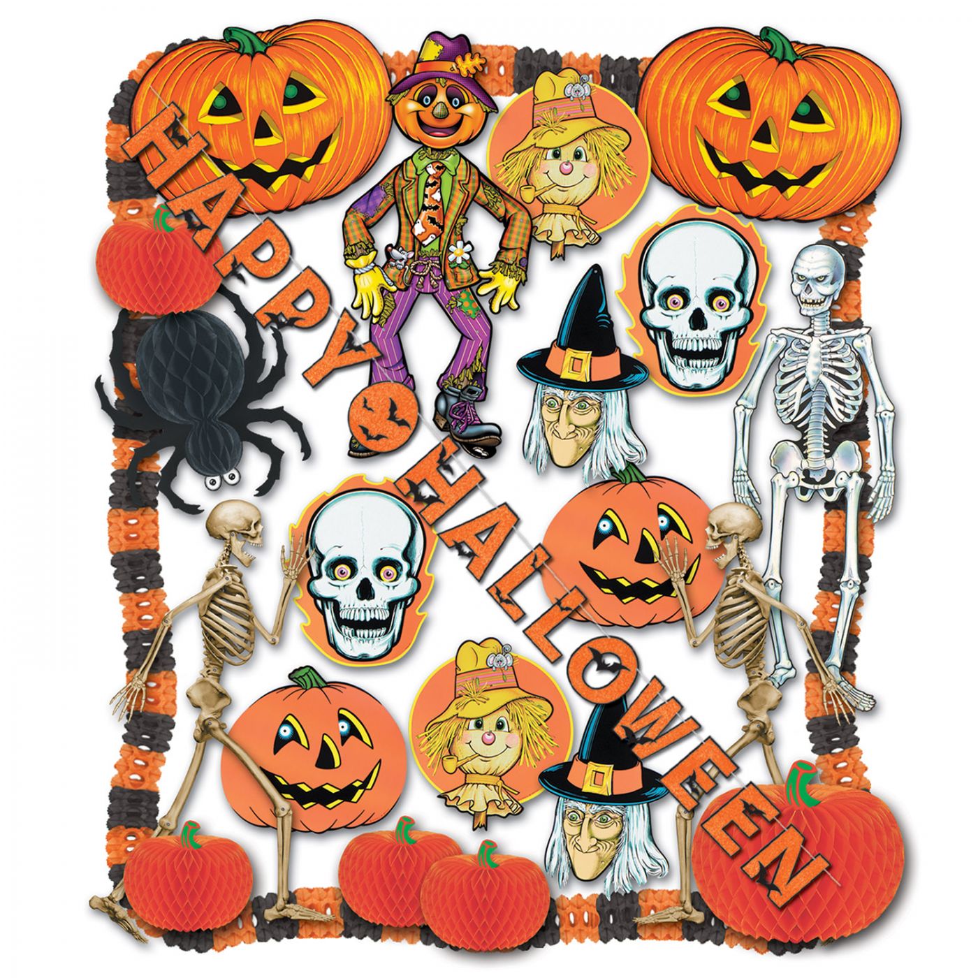 Halloween Decorating Kit - 25 Pcs (1) image