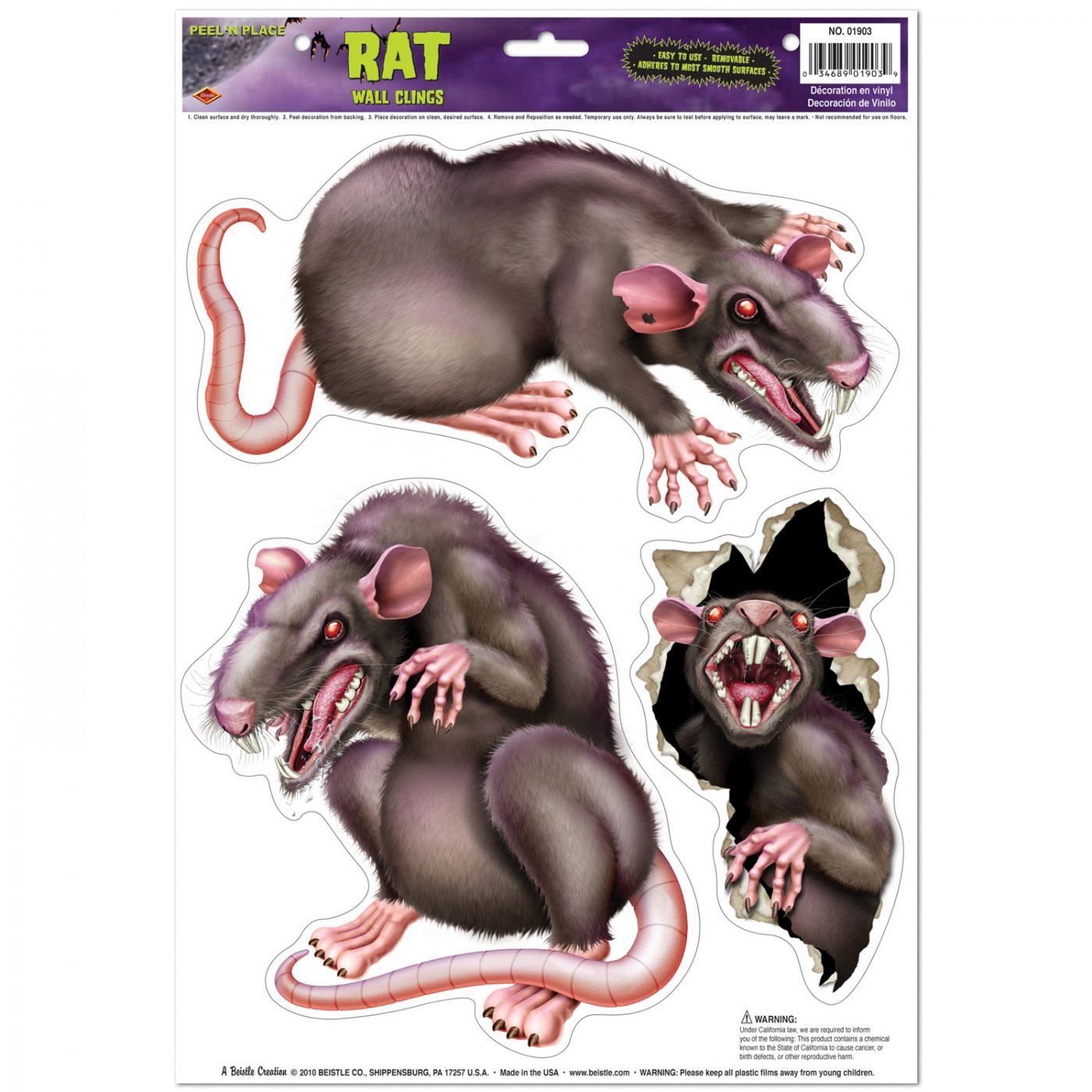 Rats Peel 'N Place (12) image