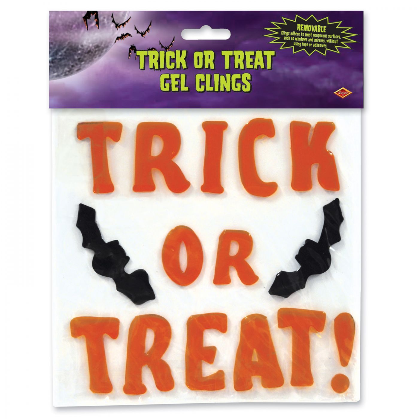 Trick Or Treat Gel Clings (12) image
