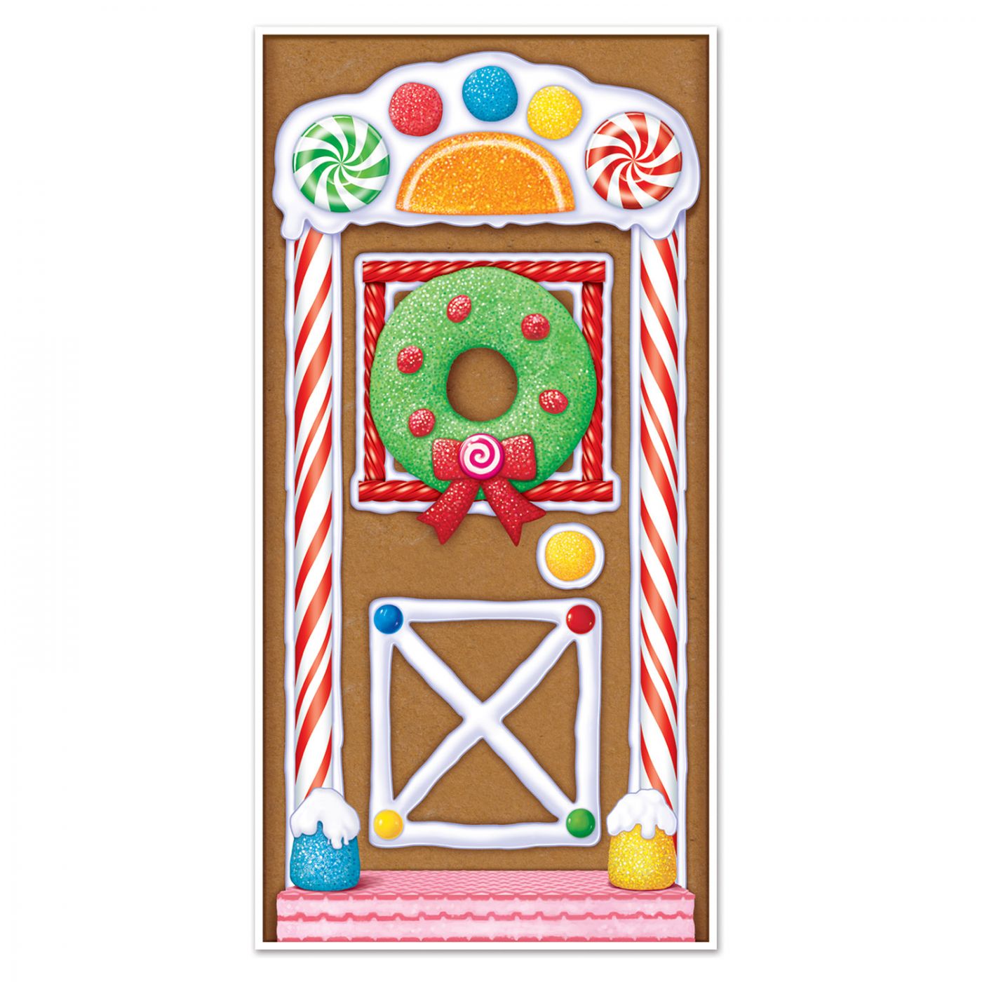 Gingerbread House Door Cover (12) image