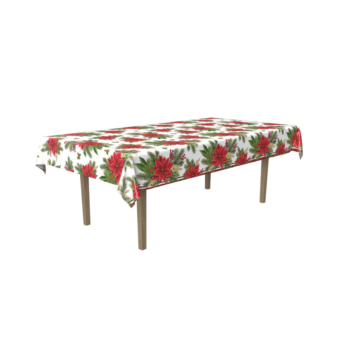 Poinsettia Tablecover (12) image