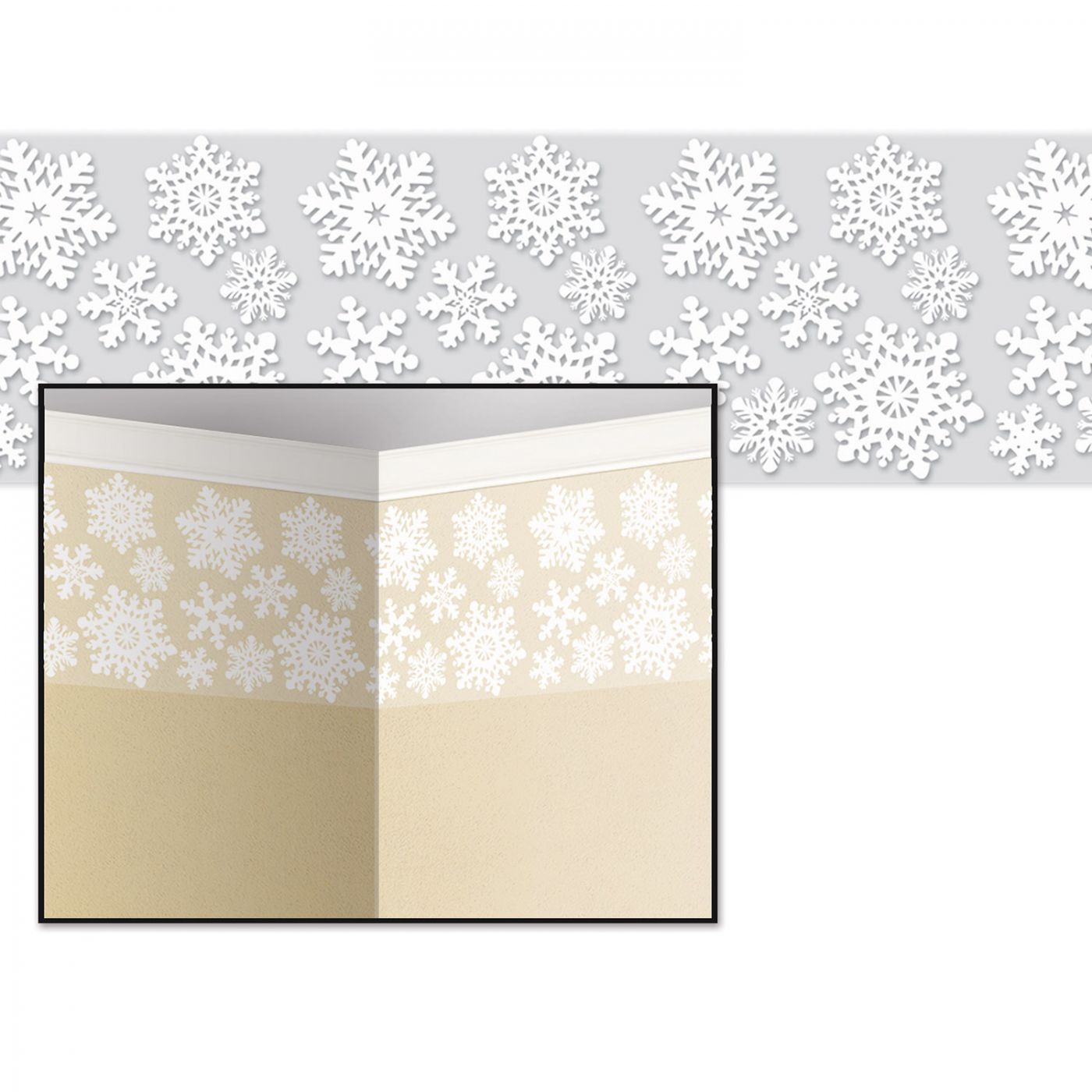 Snowflake Border (6) image