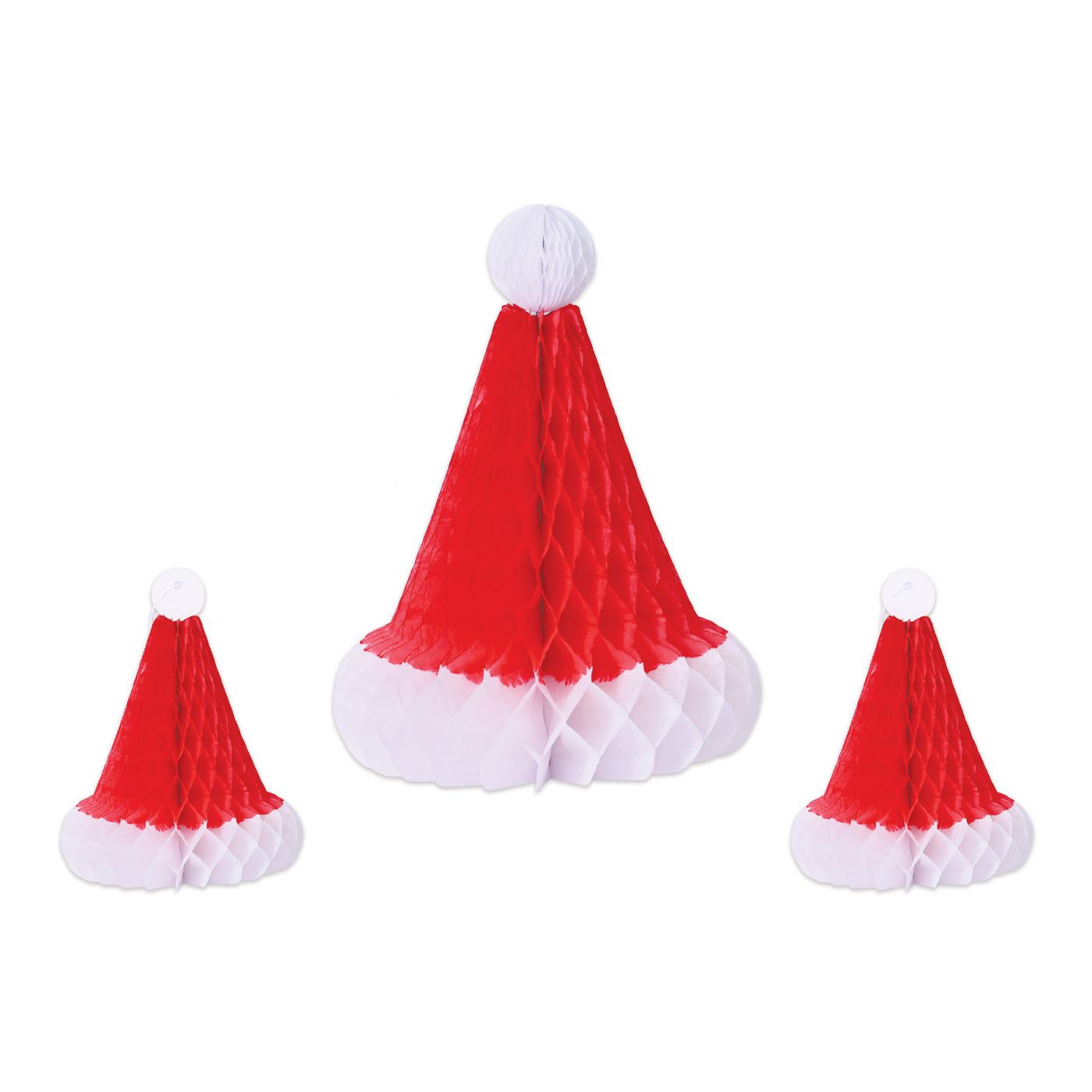 Tissue Santa Hats (12) image