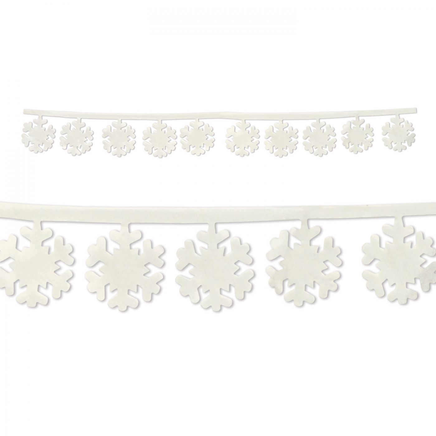 Fabric Snowflake Garlands image