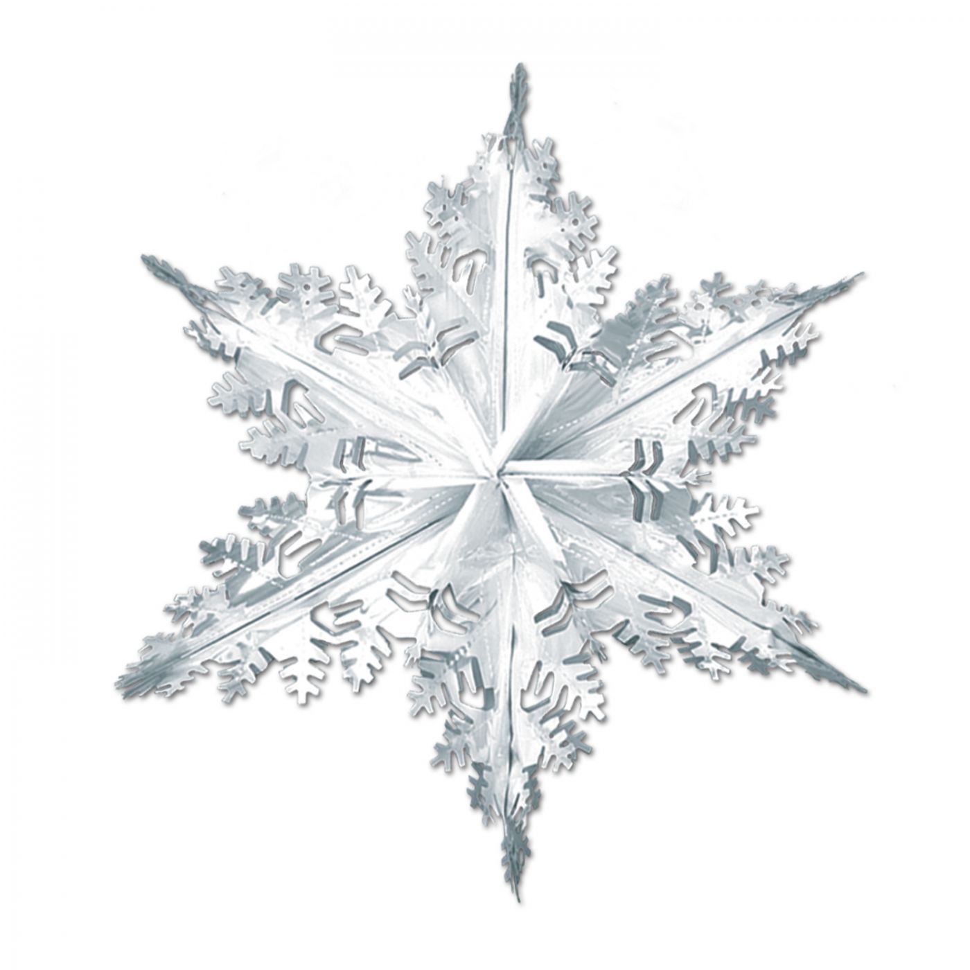 Metallic Winter Snowflake (12) image