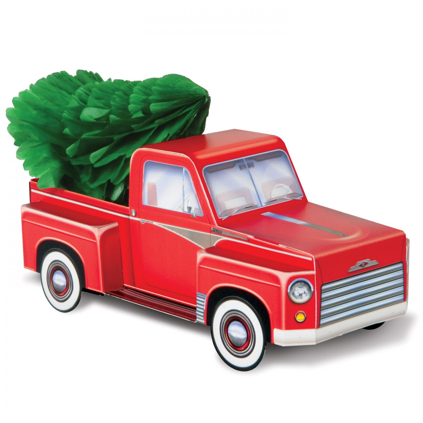 Image of 3-D Christmas Truck Centerpiece (12)