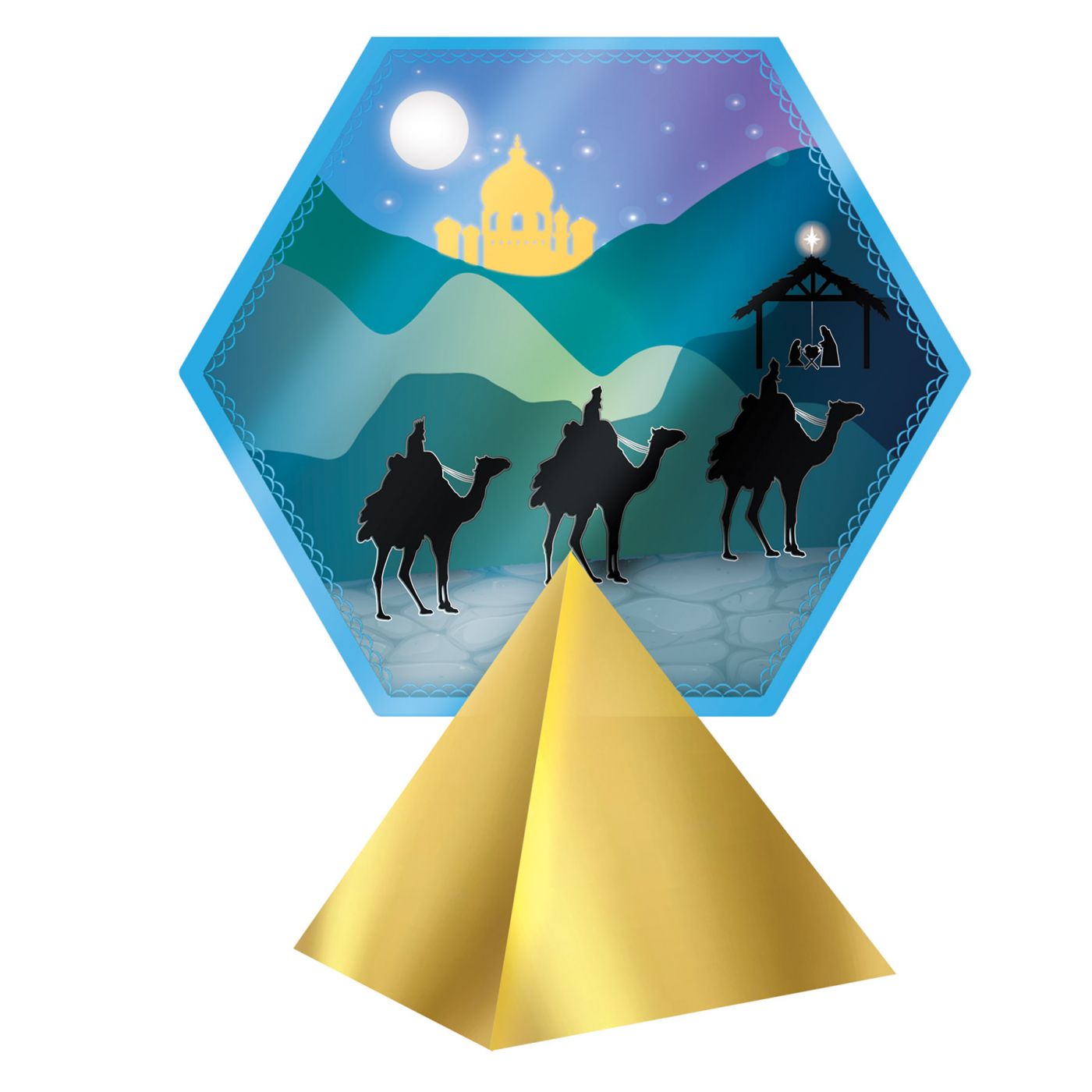 3-D Foil Three Kings Day (12) image