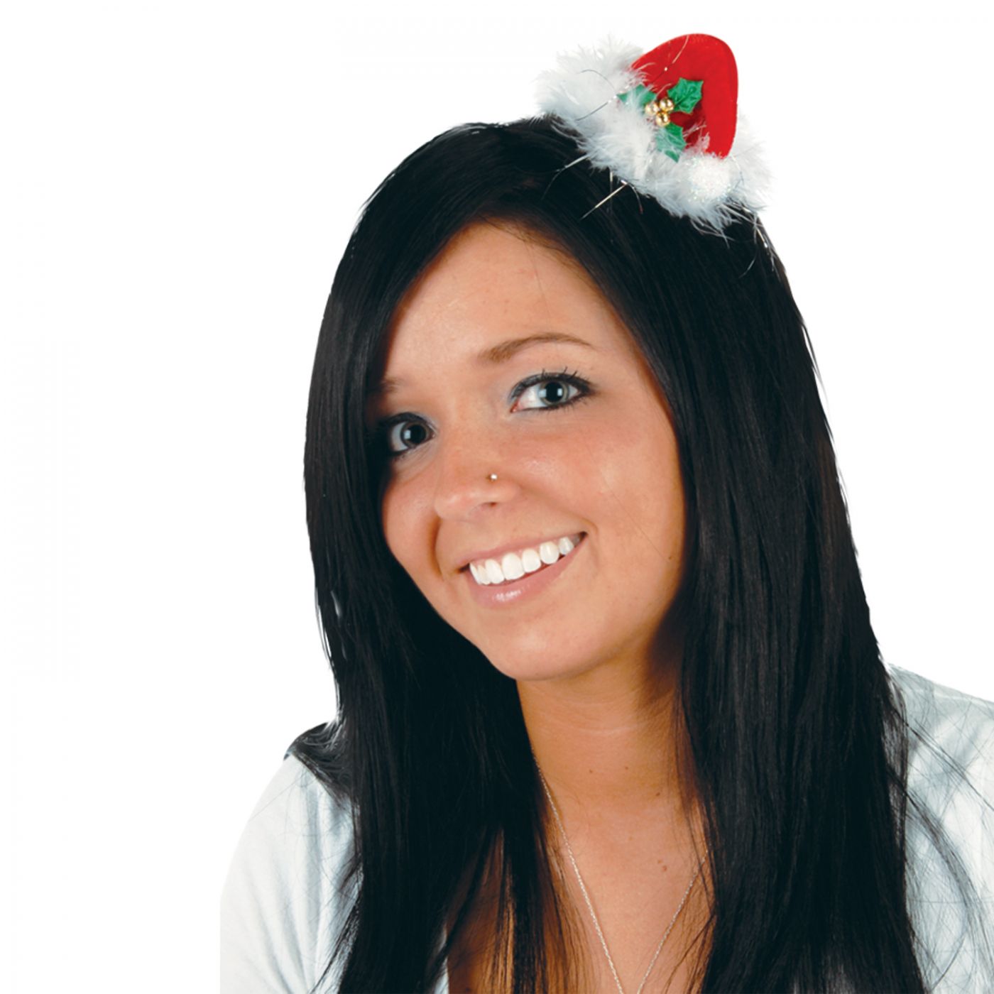 Santa Hat Hair Clip (12) image