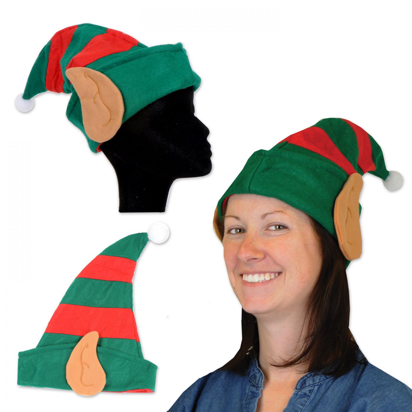 Felt Elf Hat w/Ears (12) image