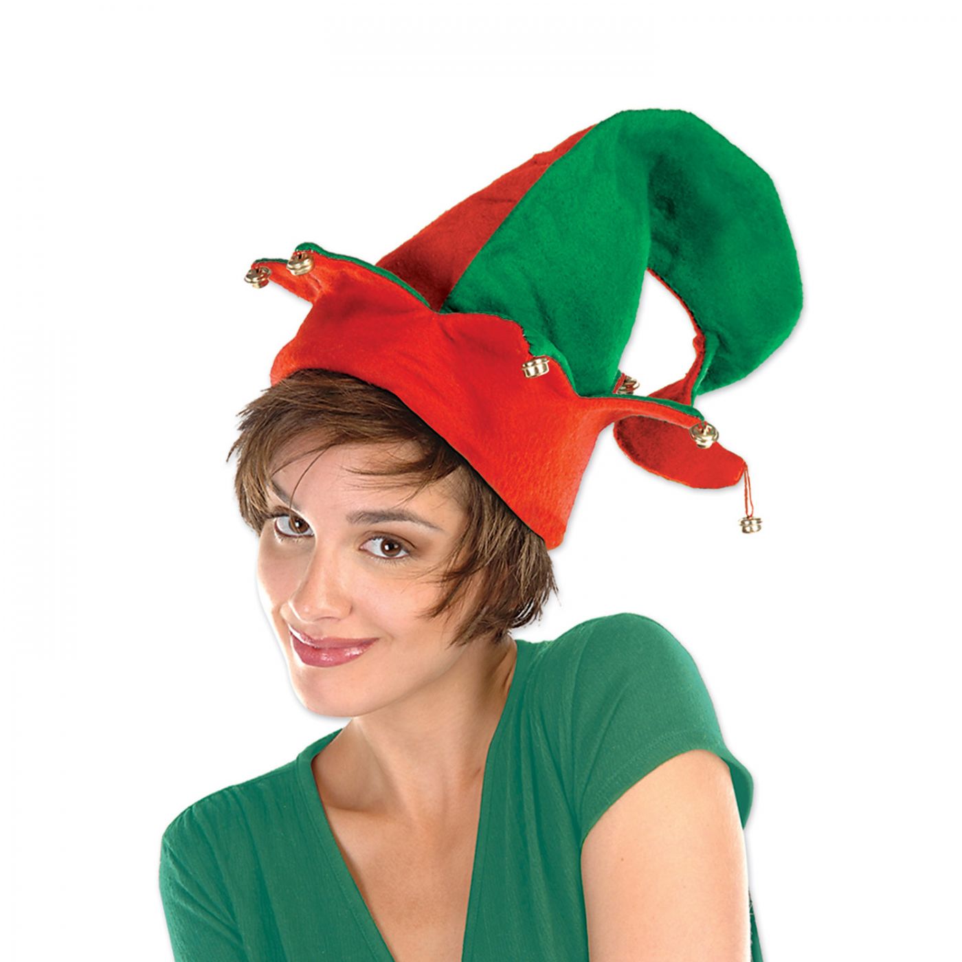 Felt Elf Hat w/Bells image