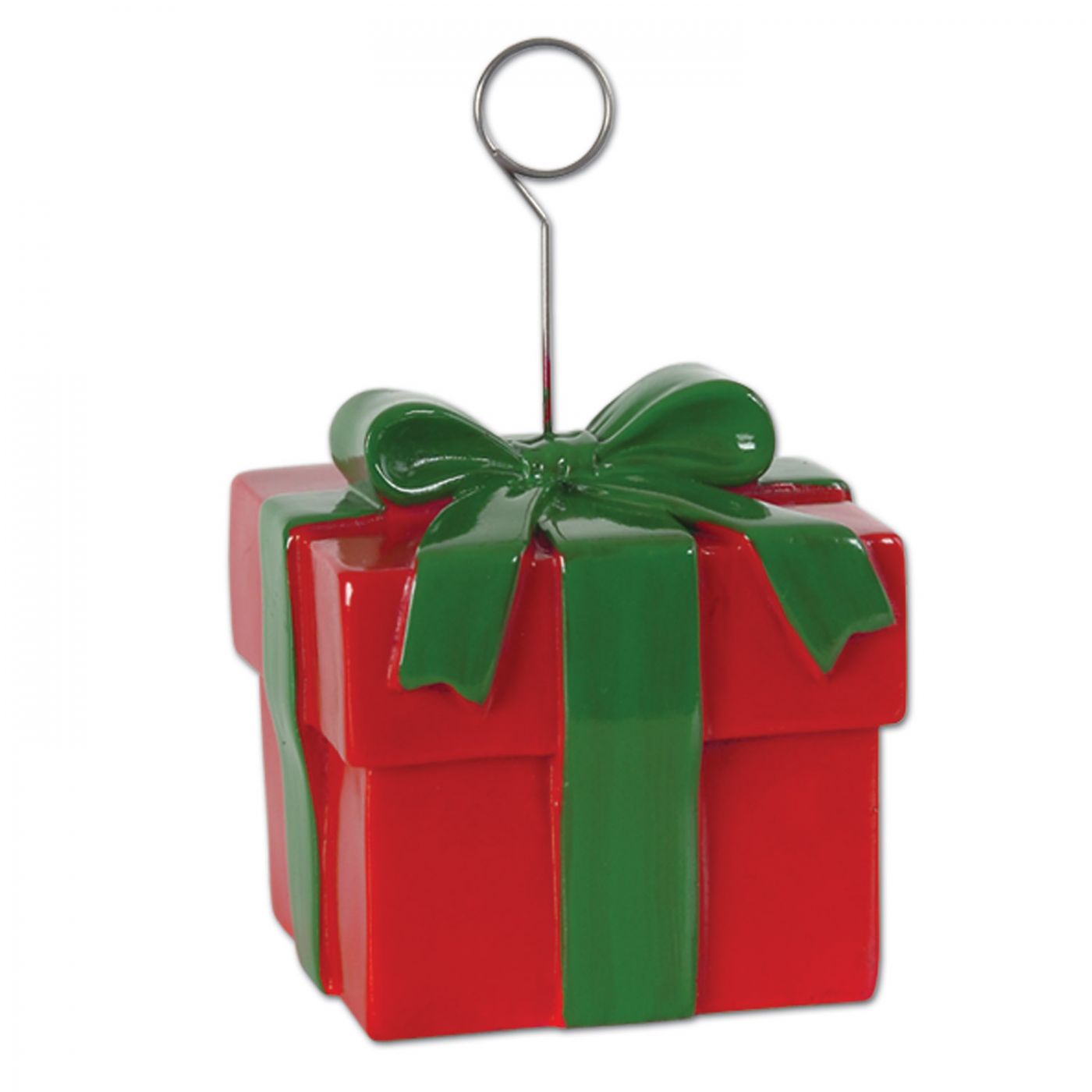 Image of Christmas Gift Box Photo/Balloon Holder (6)
