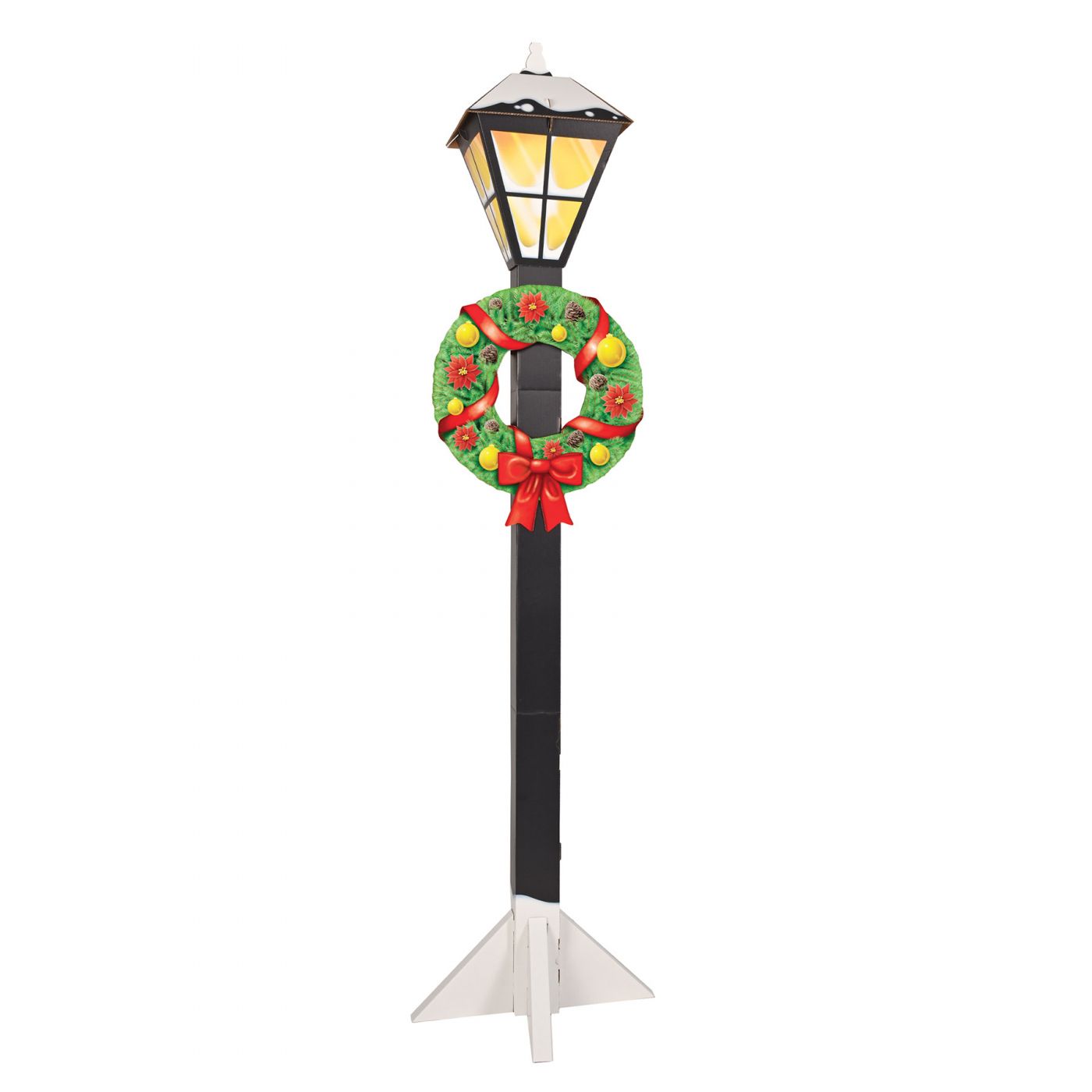 3-D Christmas Lamppost Prop (4) image