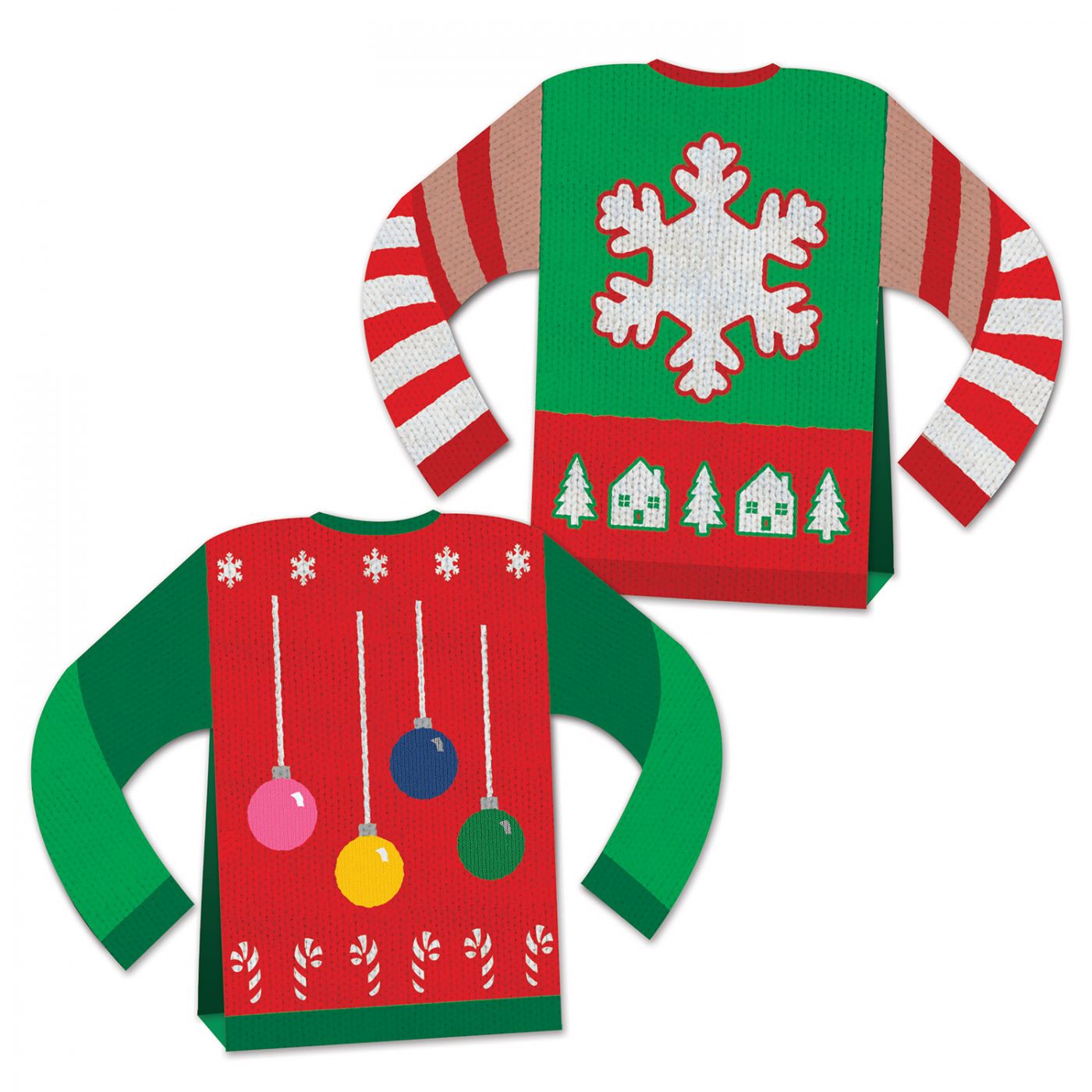 3-D Ugly Sweater Centerpiece (12) image