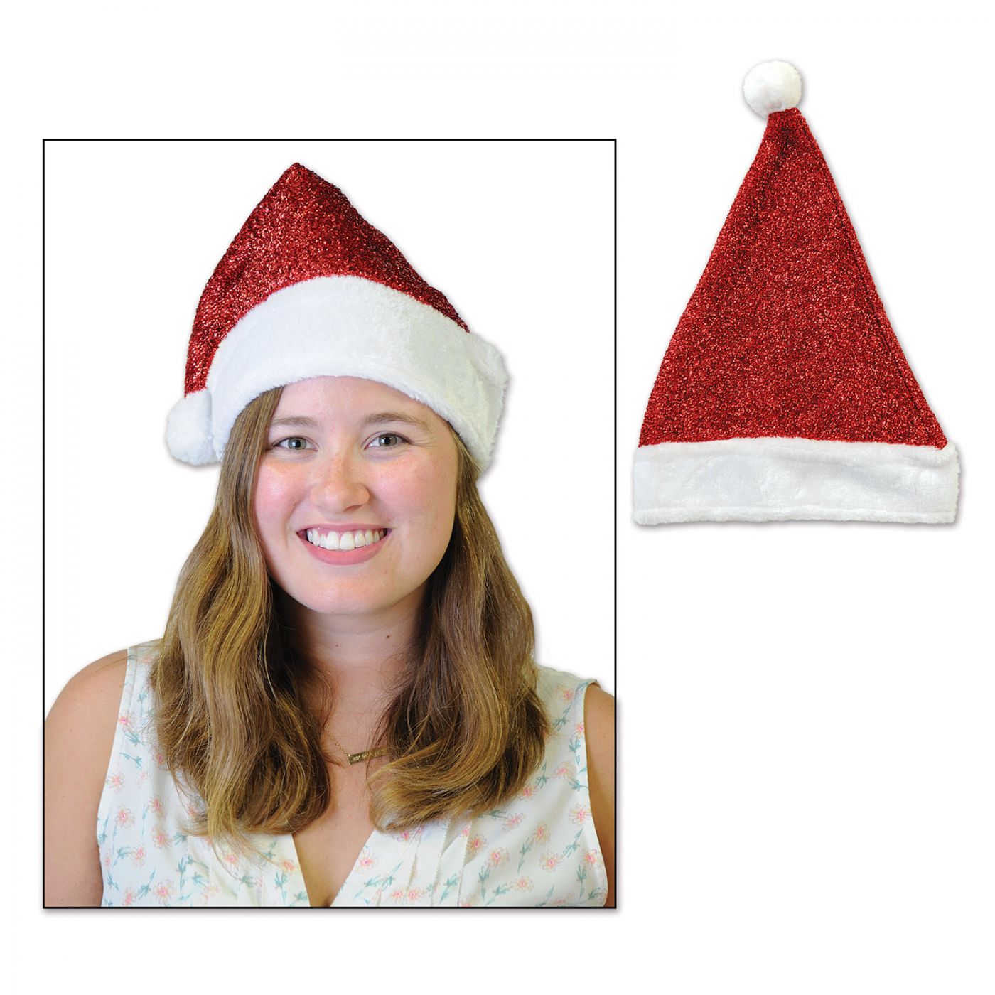 Metallic Santa Hat (12) image