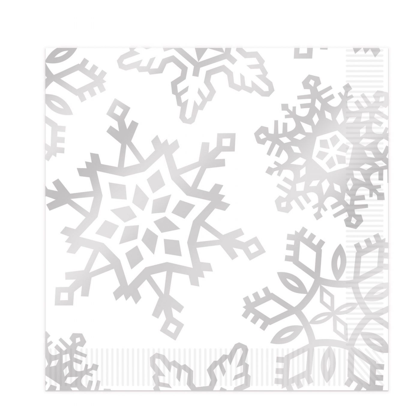 Snowflake Luncheon Napkins (12) image