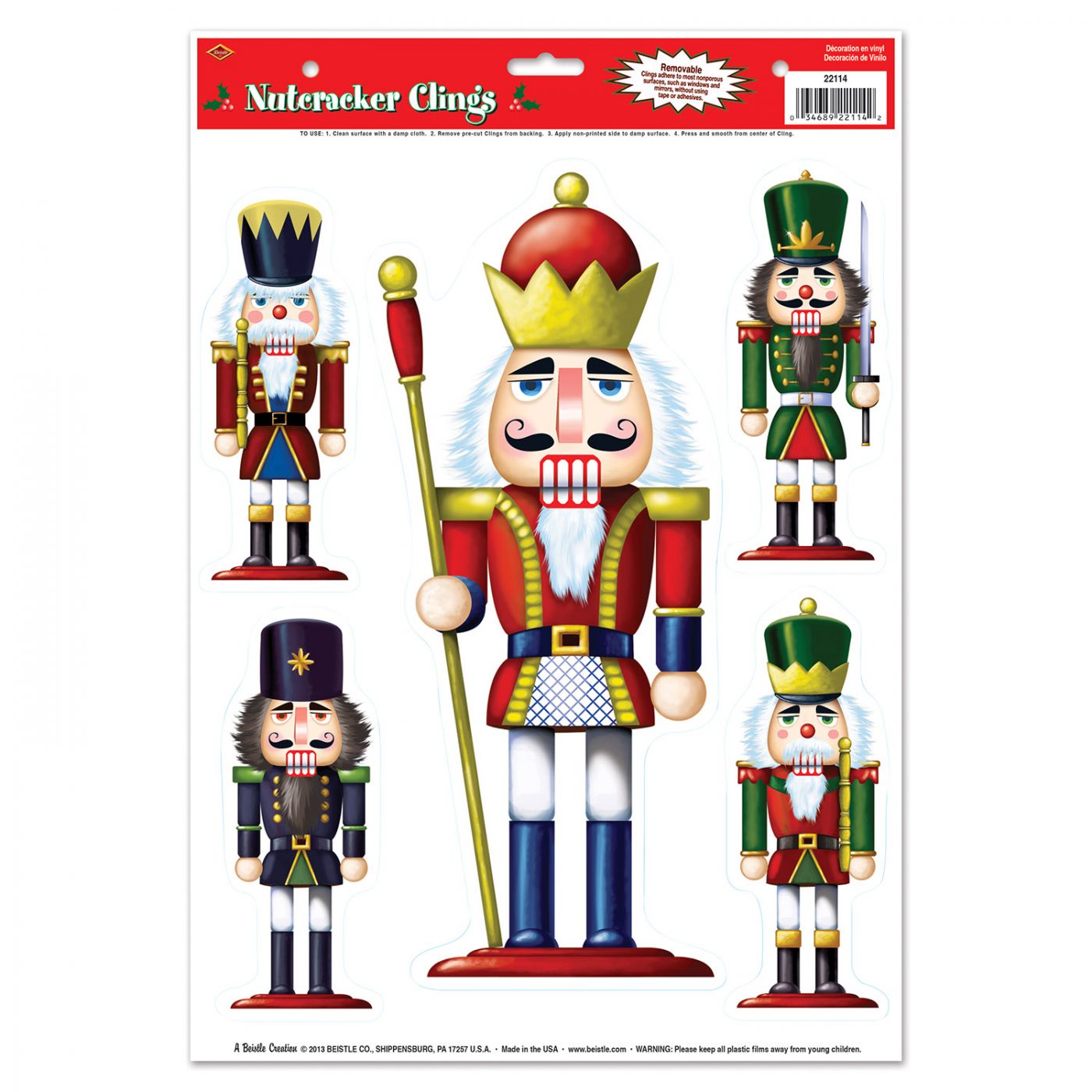 Nutcracker Clings (12) image