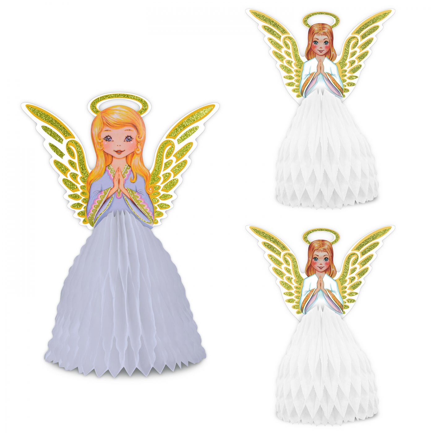 Vintage Christmas Angel Ctrpc Set (12) image