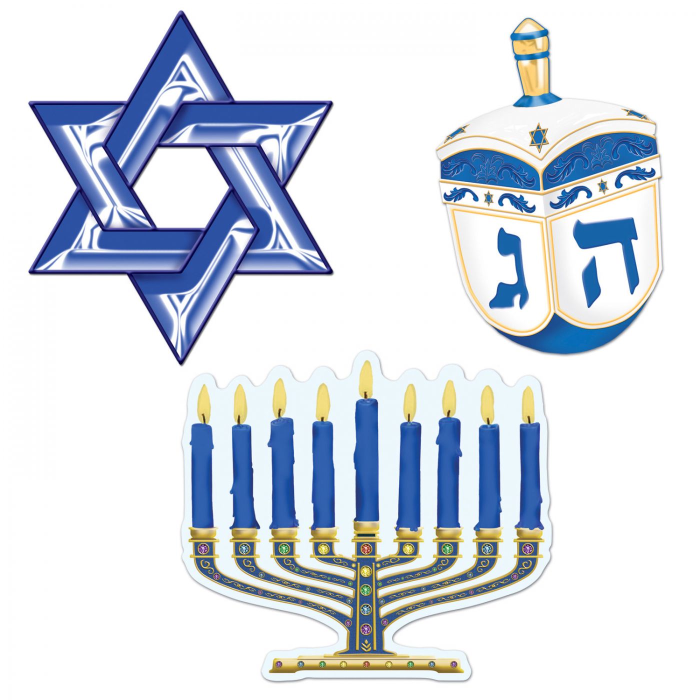 Hanukkah Cutouts image