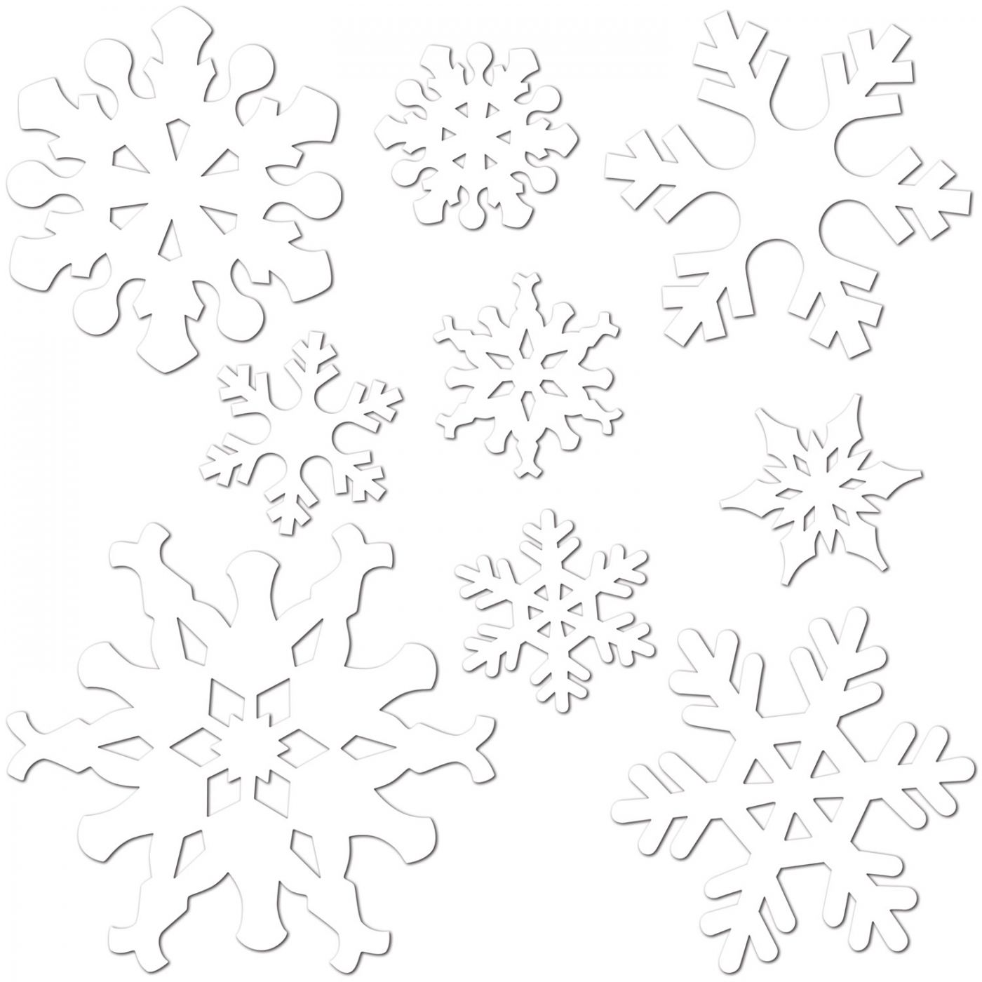 Snowflake Cutouts (24) image