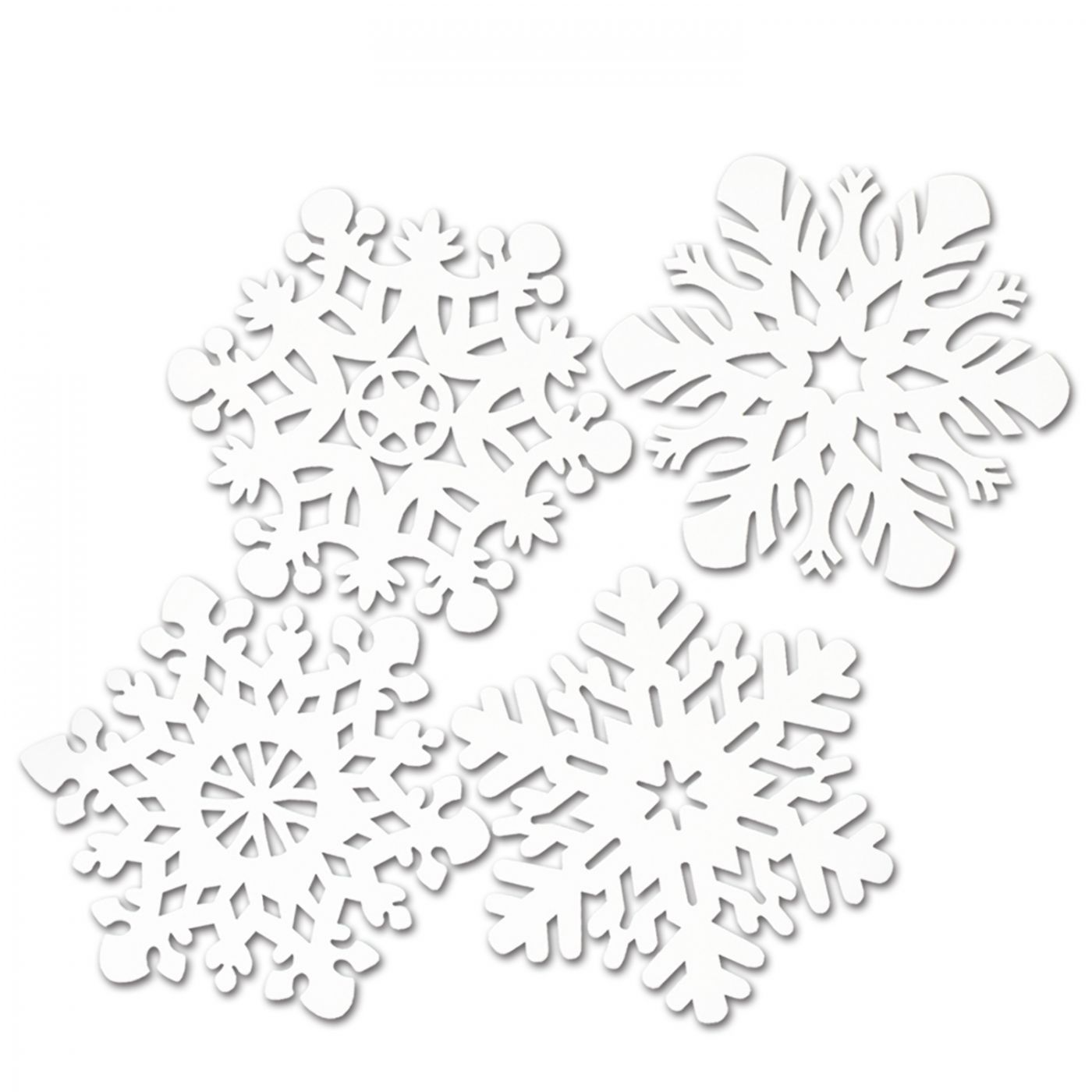 Pkgd Snowflake Cutouts (12) image