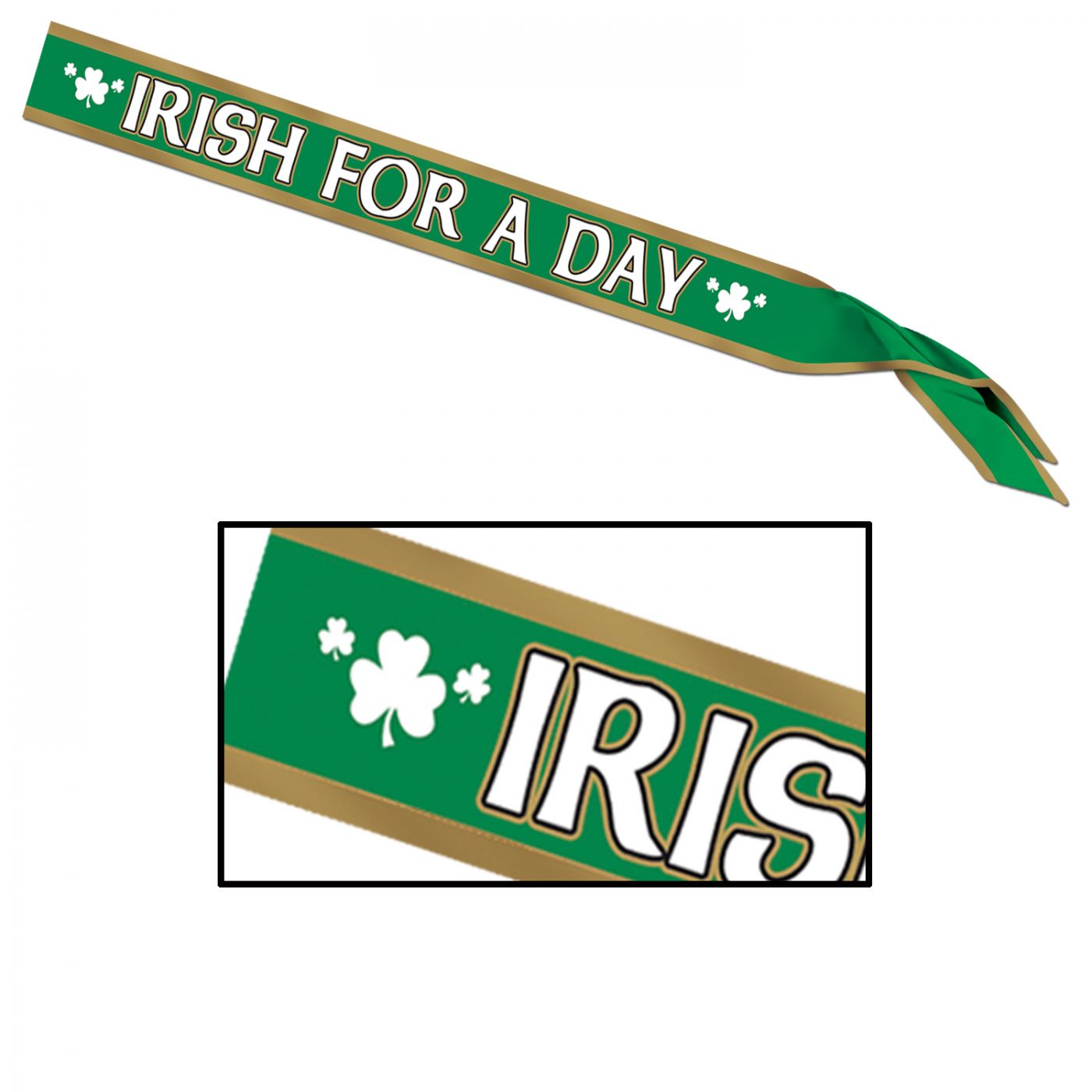 Irish For A Day Satin Sash (6) image