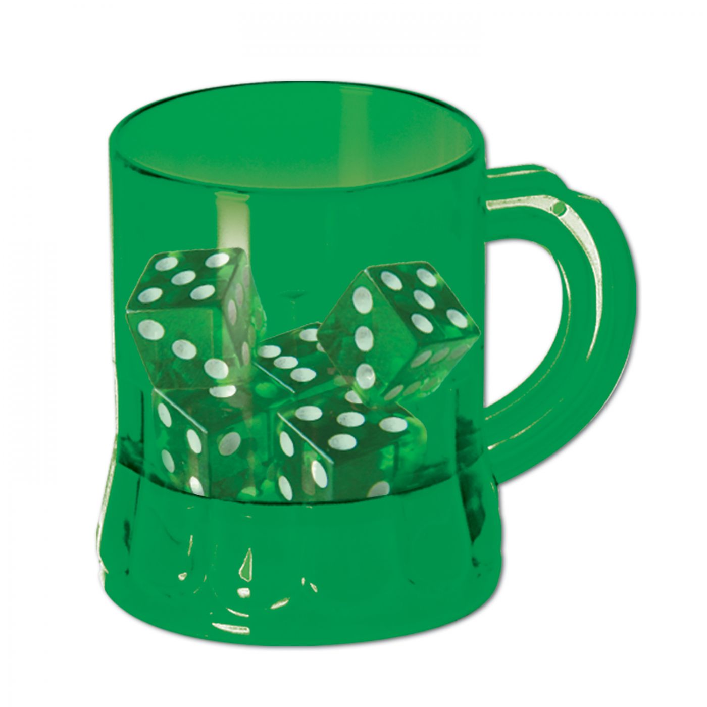 St Pat's  Mug Shot  w/Dice (12) image