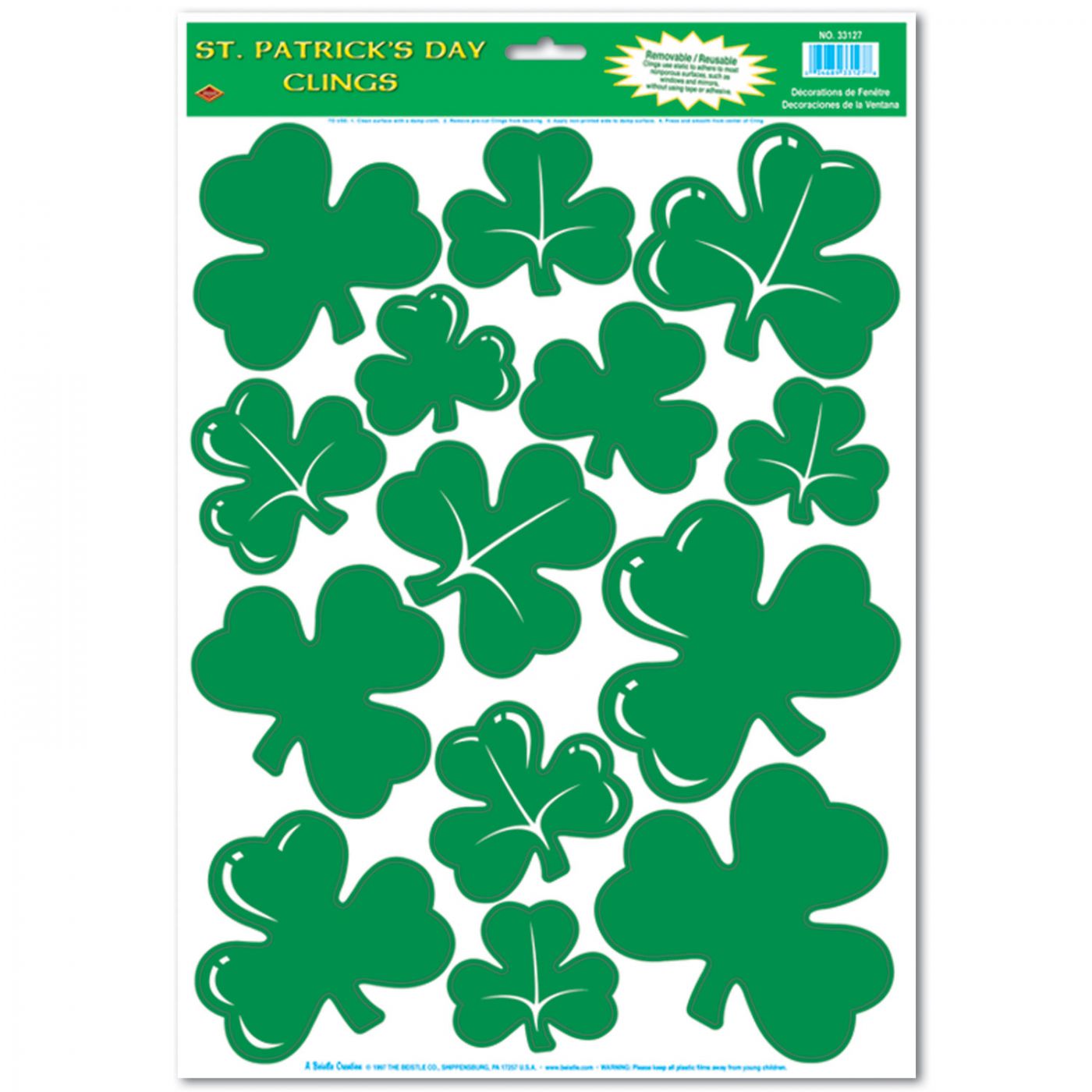 Shamrock Clings (12) image